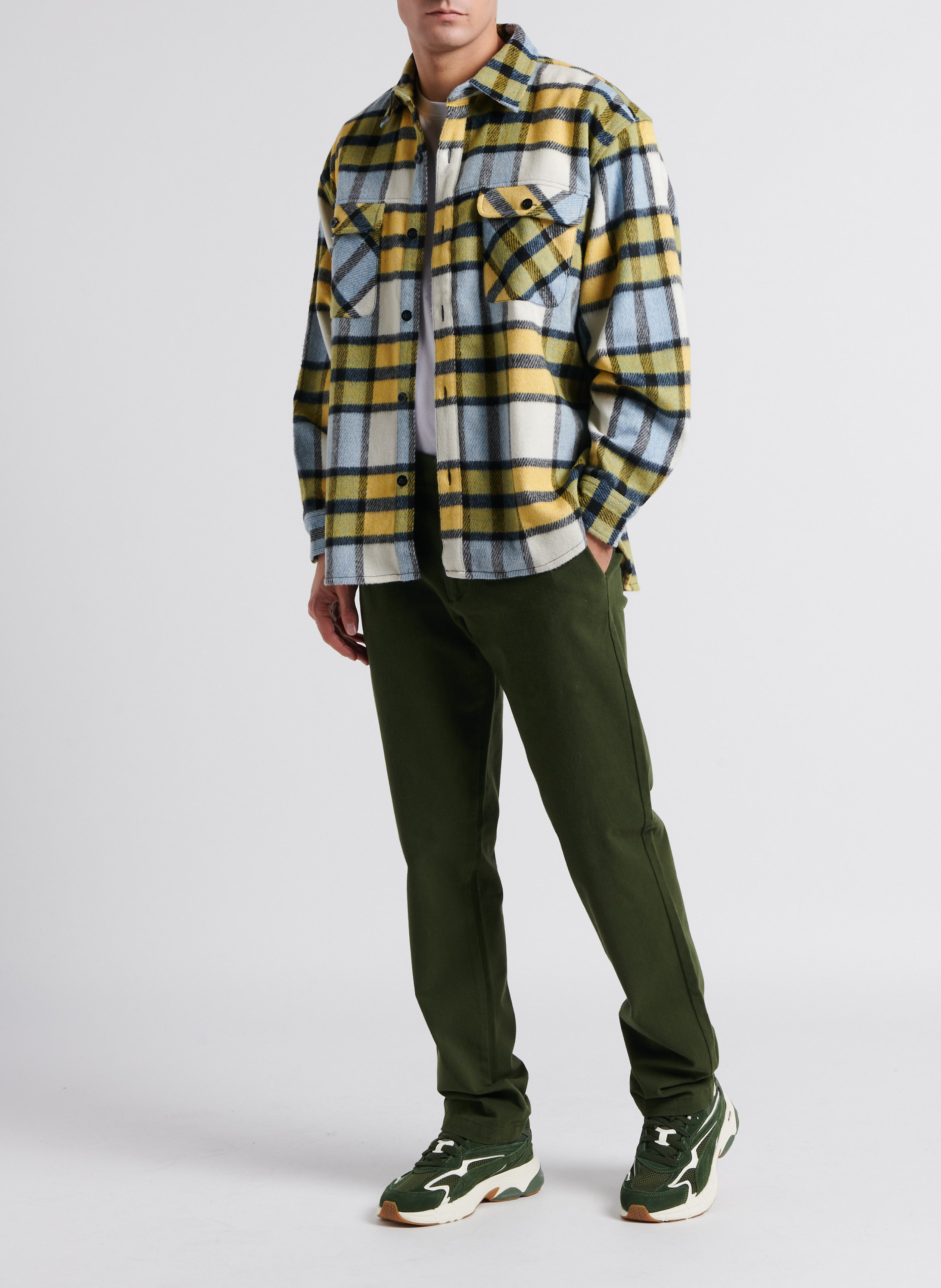 Surchemise col classique à carreaux  EDWIN Multicolore