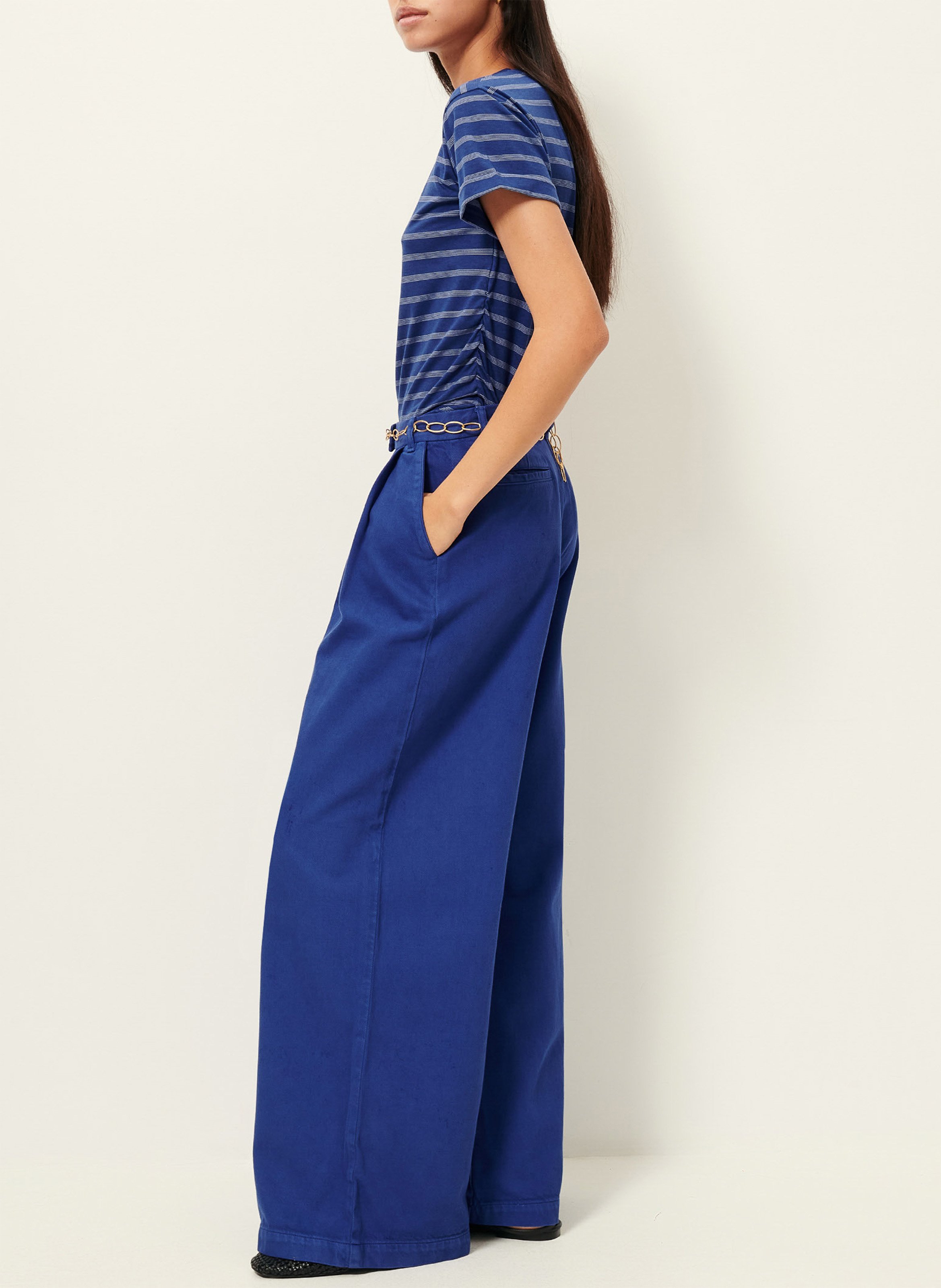 Wijde jeans SESSUN Blauw