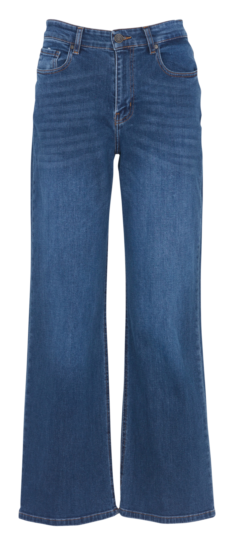 Weite Jeans aus Baumwoll-Mix SUD EXPRESS Schwarz