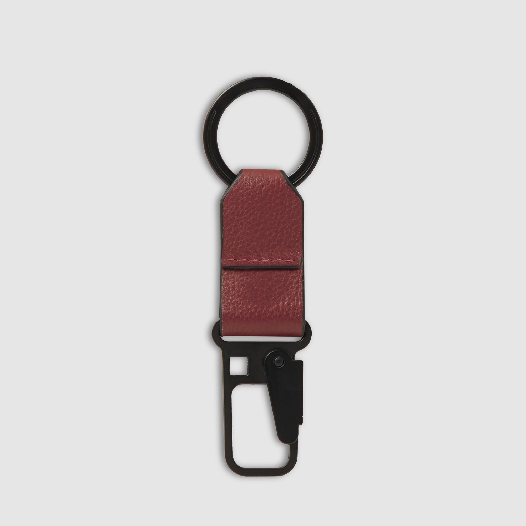 Asia leather keyring PIQUADRO Red