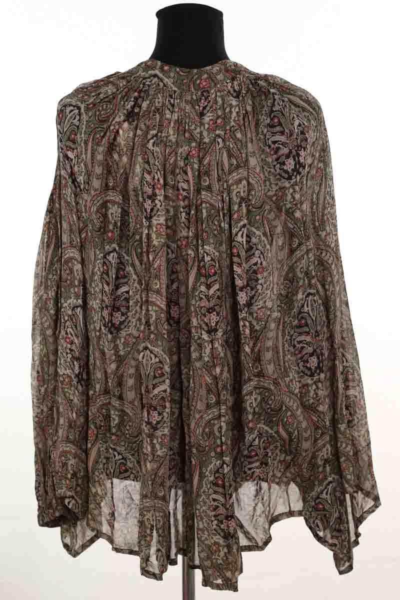 Blouse LAURENCE BRAS - Seconde Main Khaki