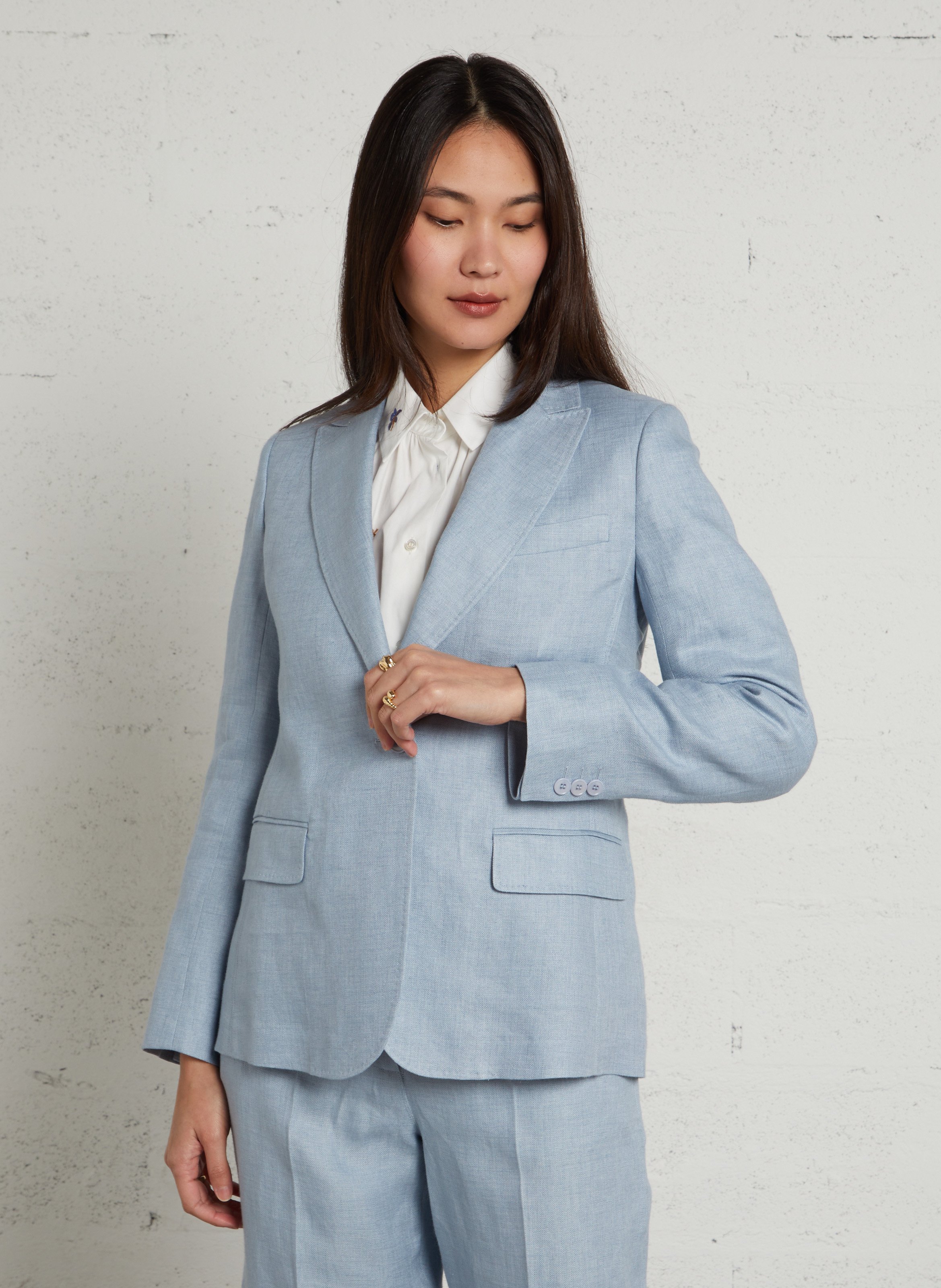 Veste de tailleur en lin MAX MARA WEEK END