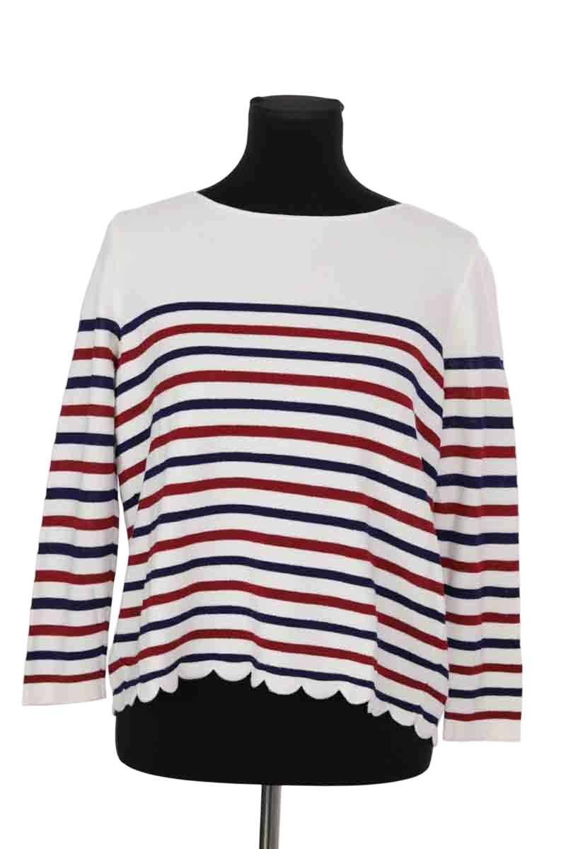 Pull SEZANE - Seconde main Blanc