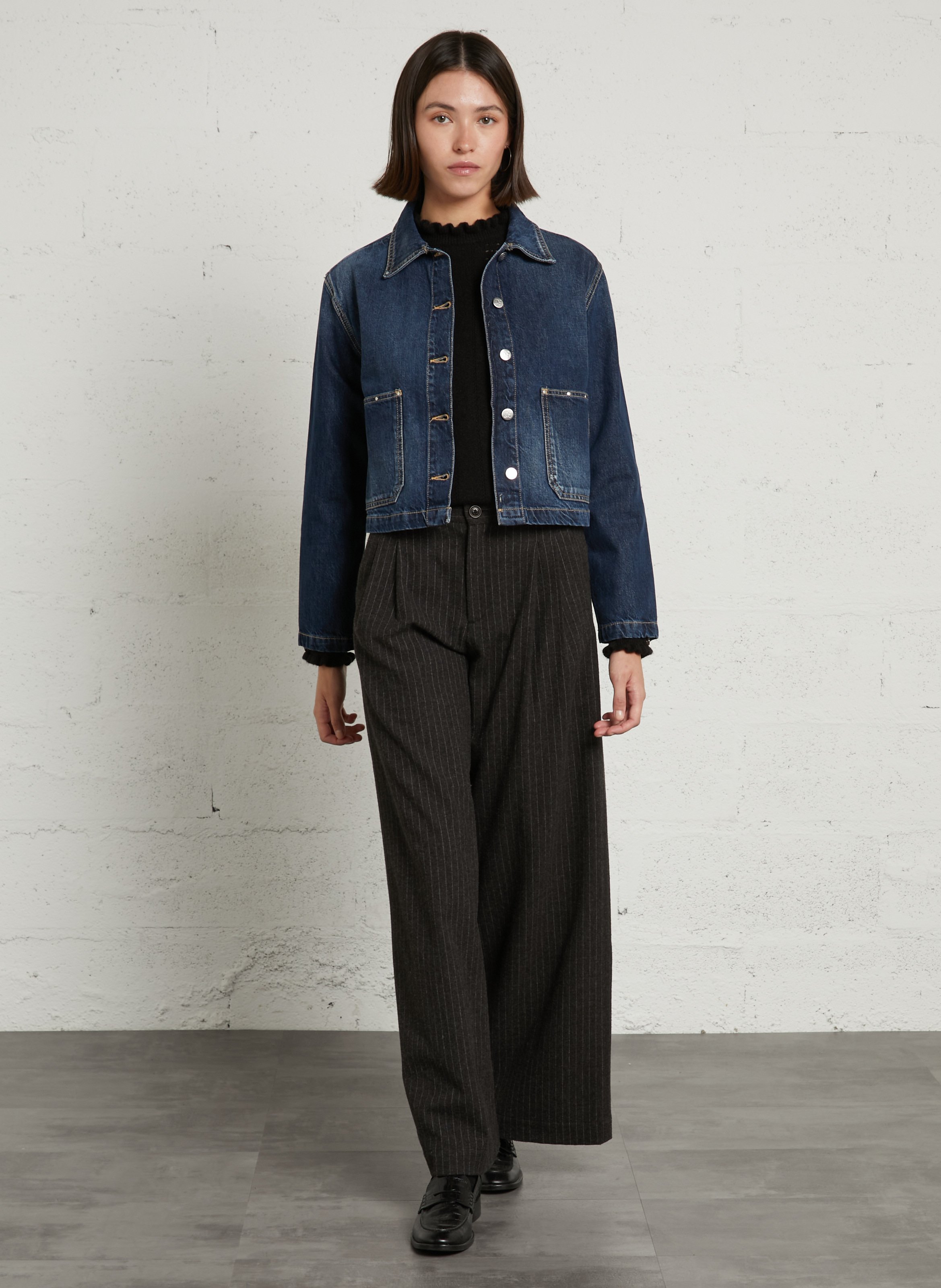 Striped wide-leg pants BELLEROSE Stripes
