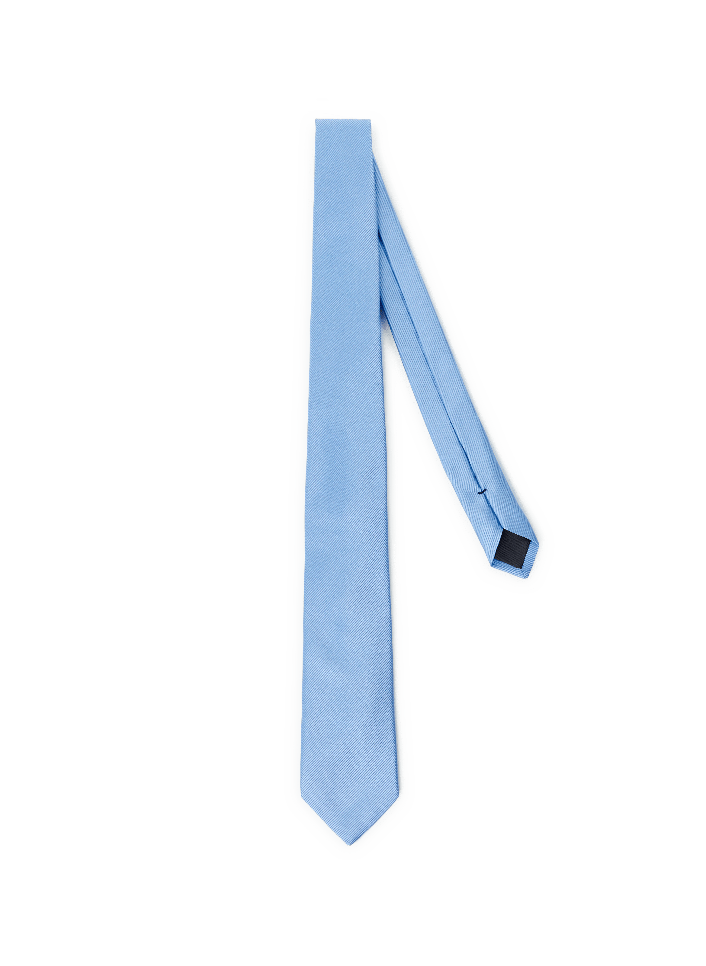 Solid silk tie AU PRINTEMPS PARIS