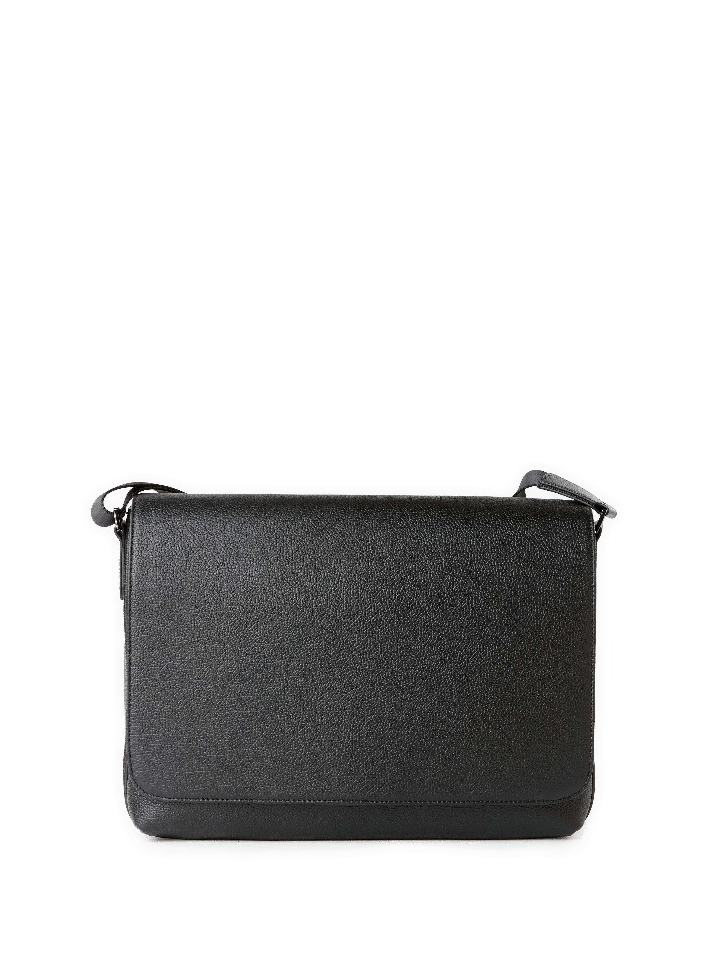 Leather shoulder bag SAISON 1865 Black