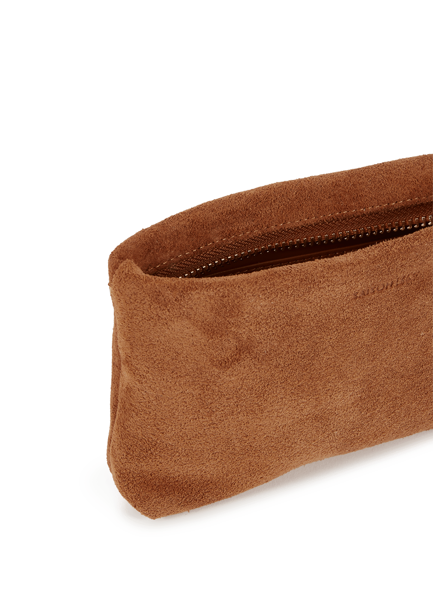 Leather Suede Wallet SAISON 1865 Brown