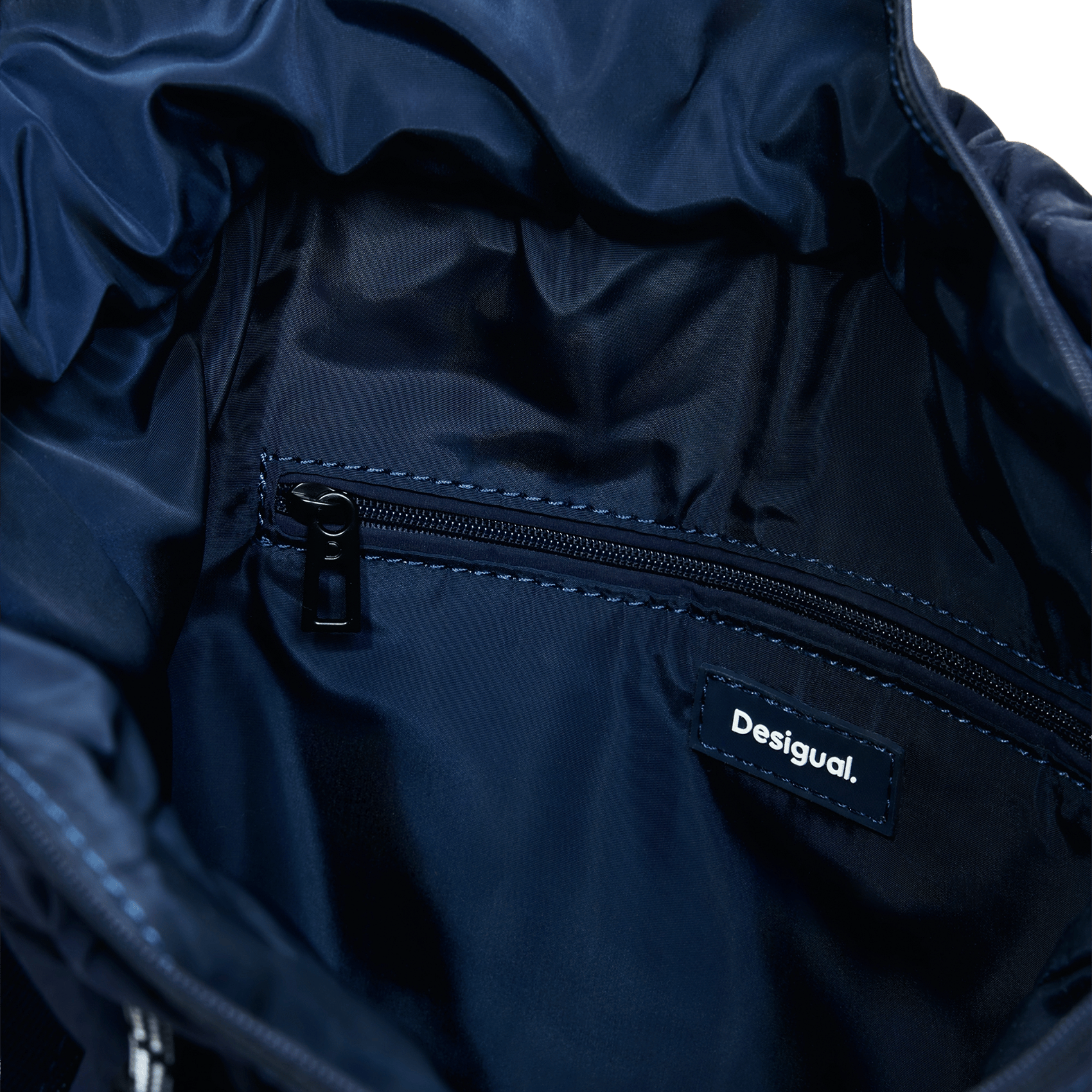 Uni Zip-Rucksack DESIGUAL Blau