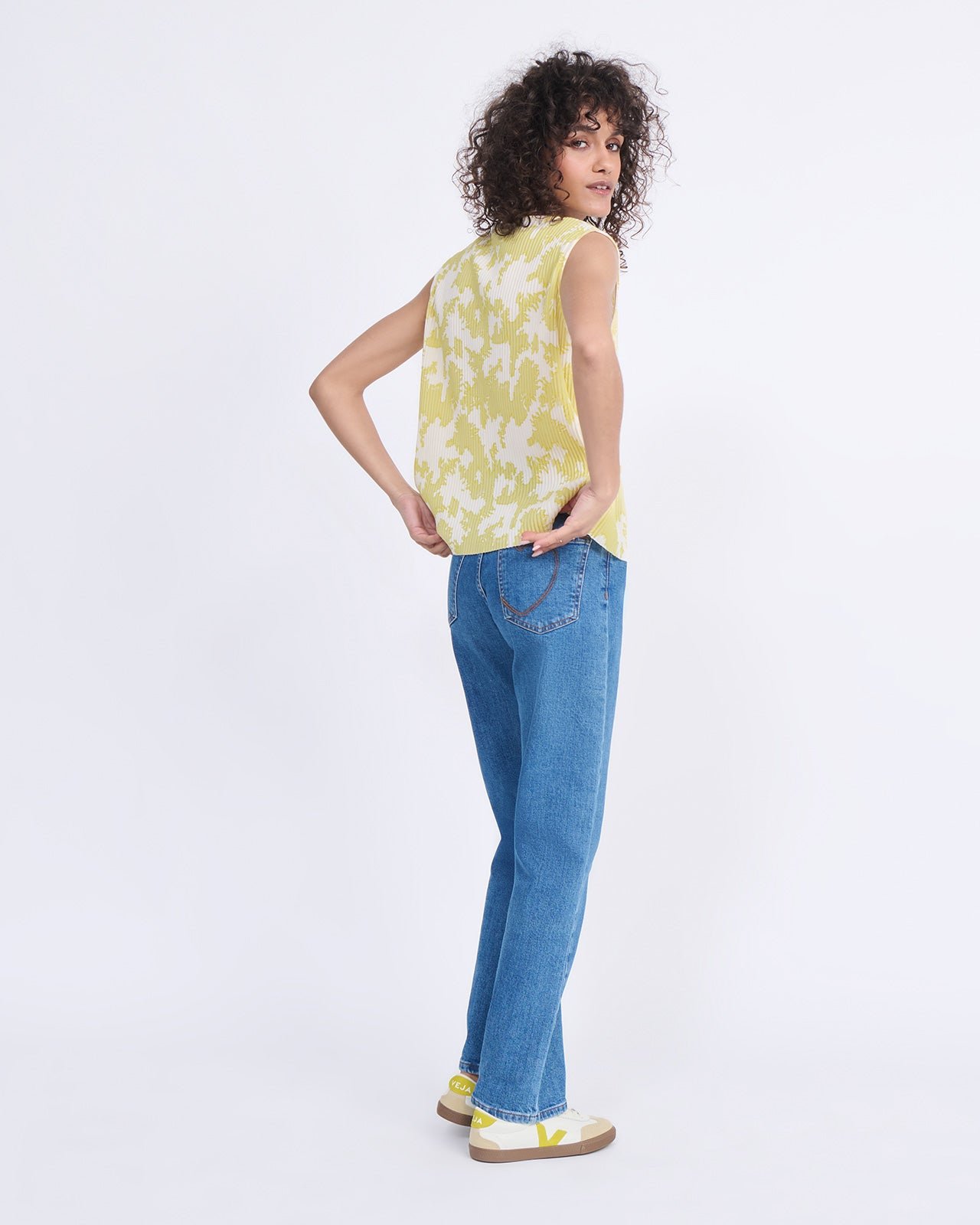 Floral print top EMOI EMOI Green