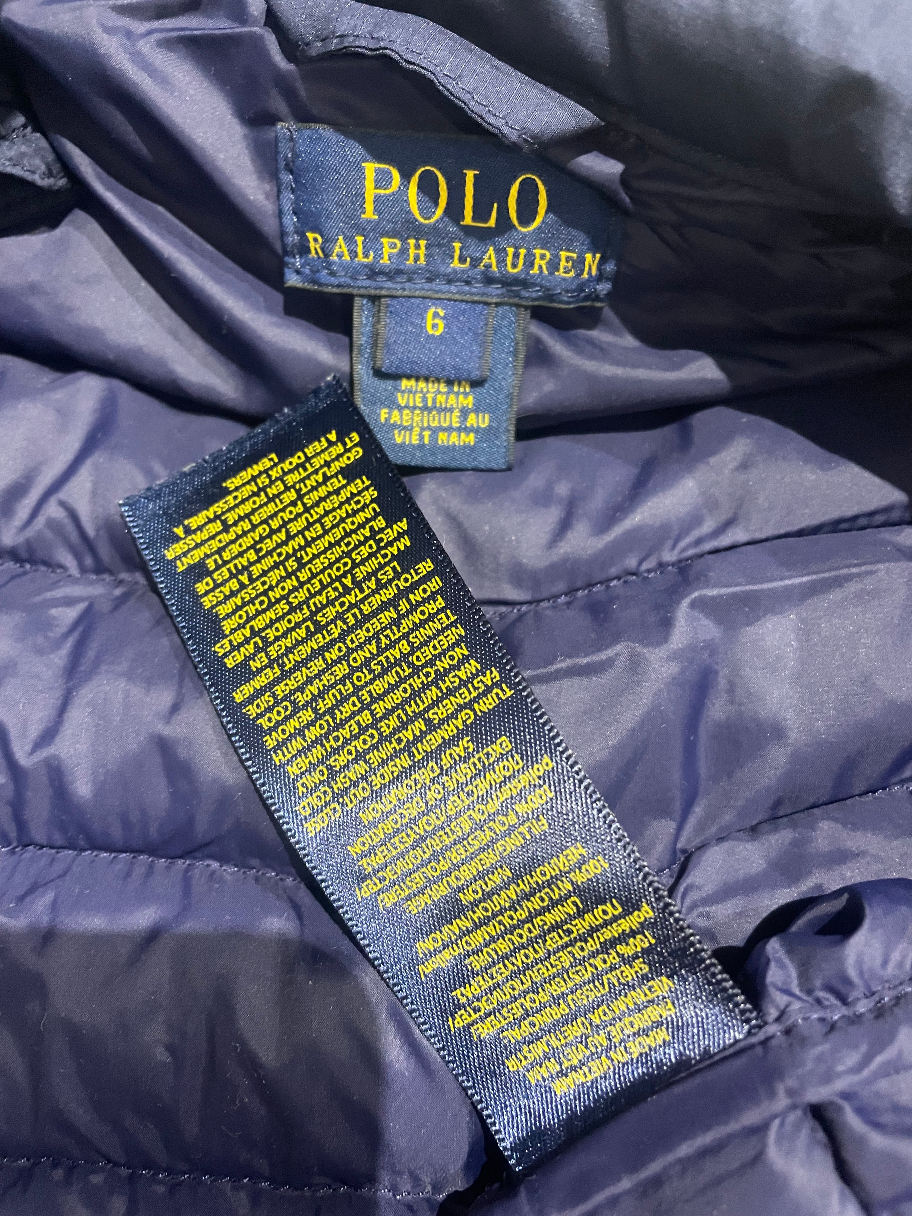 Blue Puffer Jacket for Kids - 6 years POLO RALPH LAUREN - Seconde Main Blue