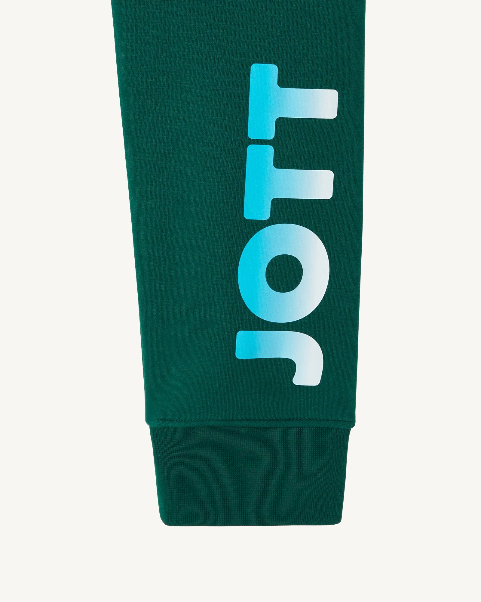 Organic cotton printed joggers Santiago JOTT Green