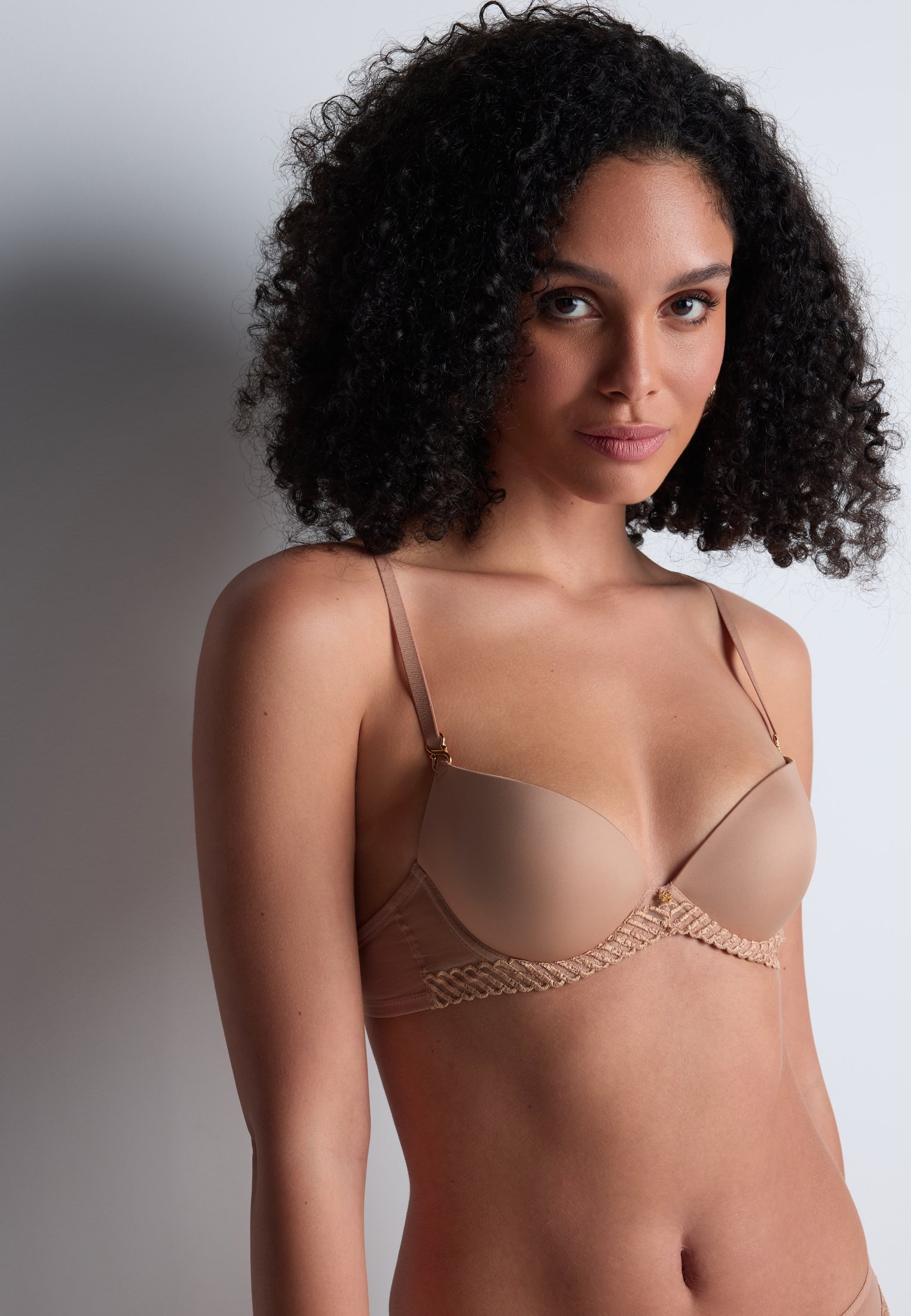 Push-up bra with molded cups AUBADE Beige