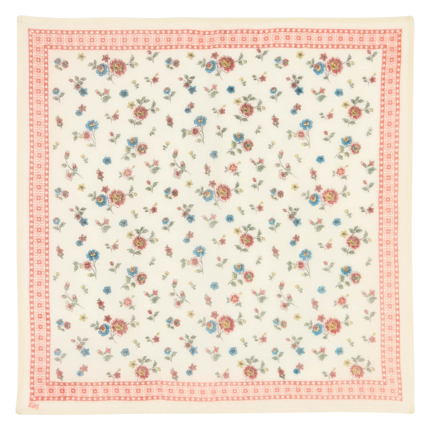 Tuch aus Wolle EMILE ET IDA Rosa