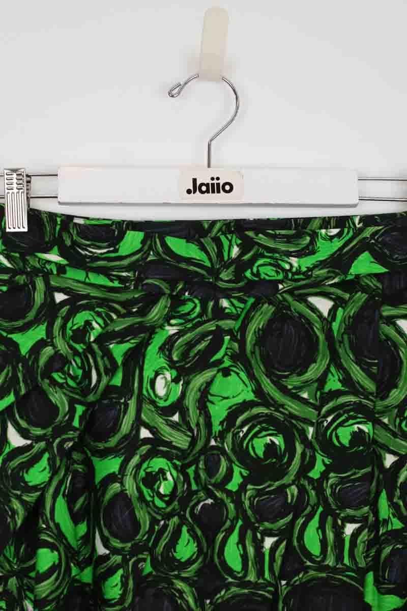 Cotton skirt KENZO - SECONDE MAIN Green