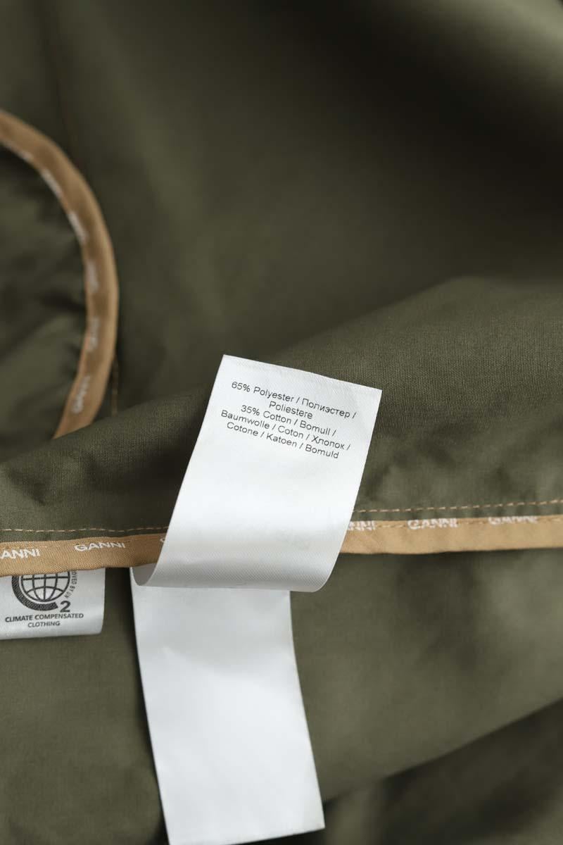 Khaki jacket GANNI - Seconde Main Khaki