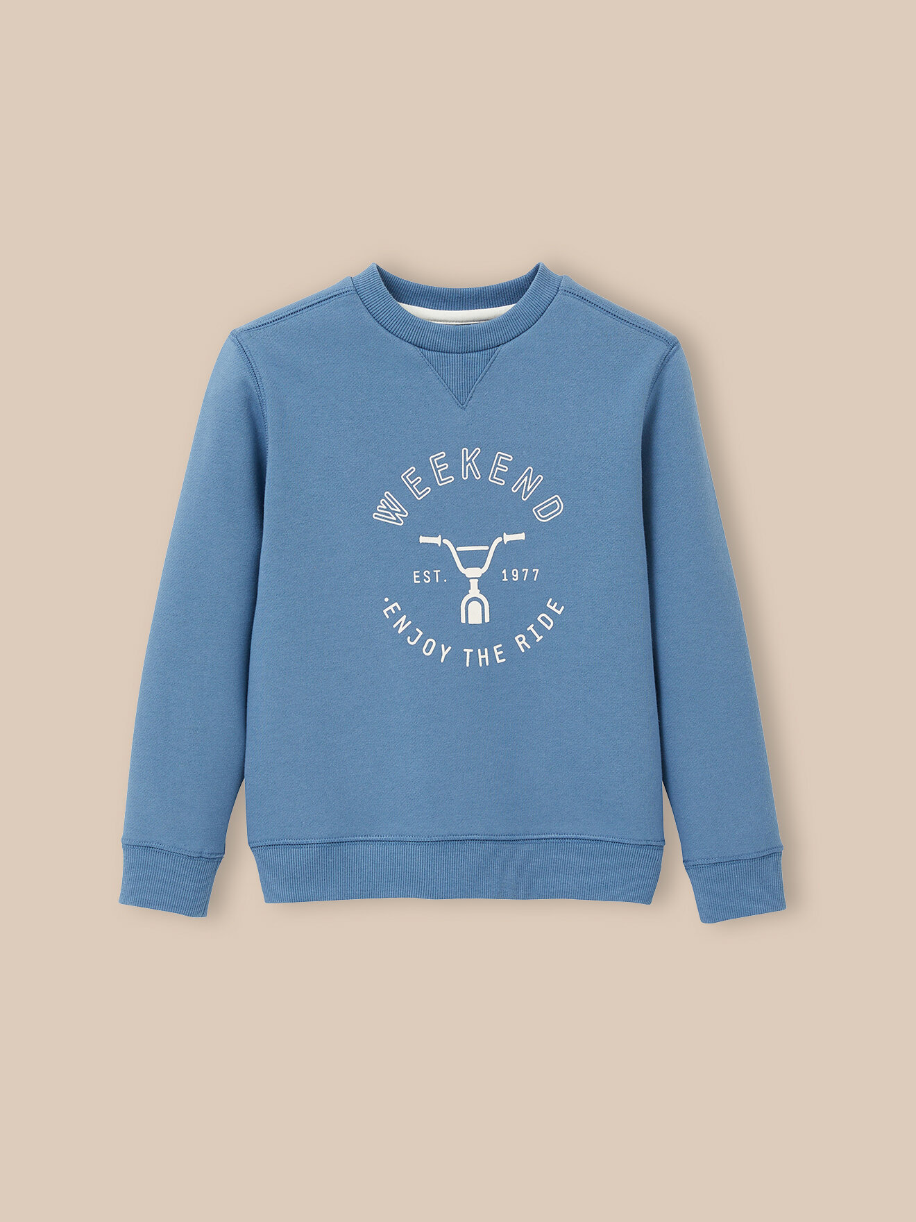 Bike sweatshirt CYRILLUS Blue