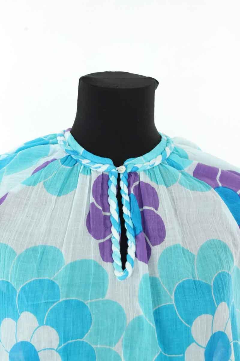 Cotton blouse ANTIK BATIK - Seconde Main Blue