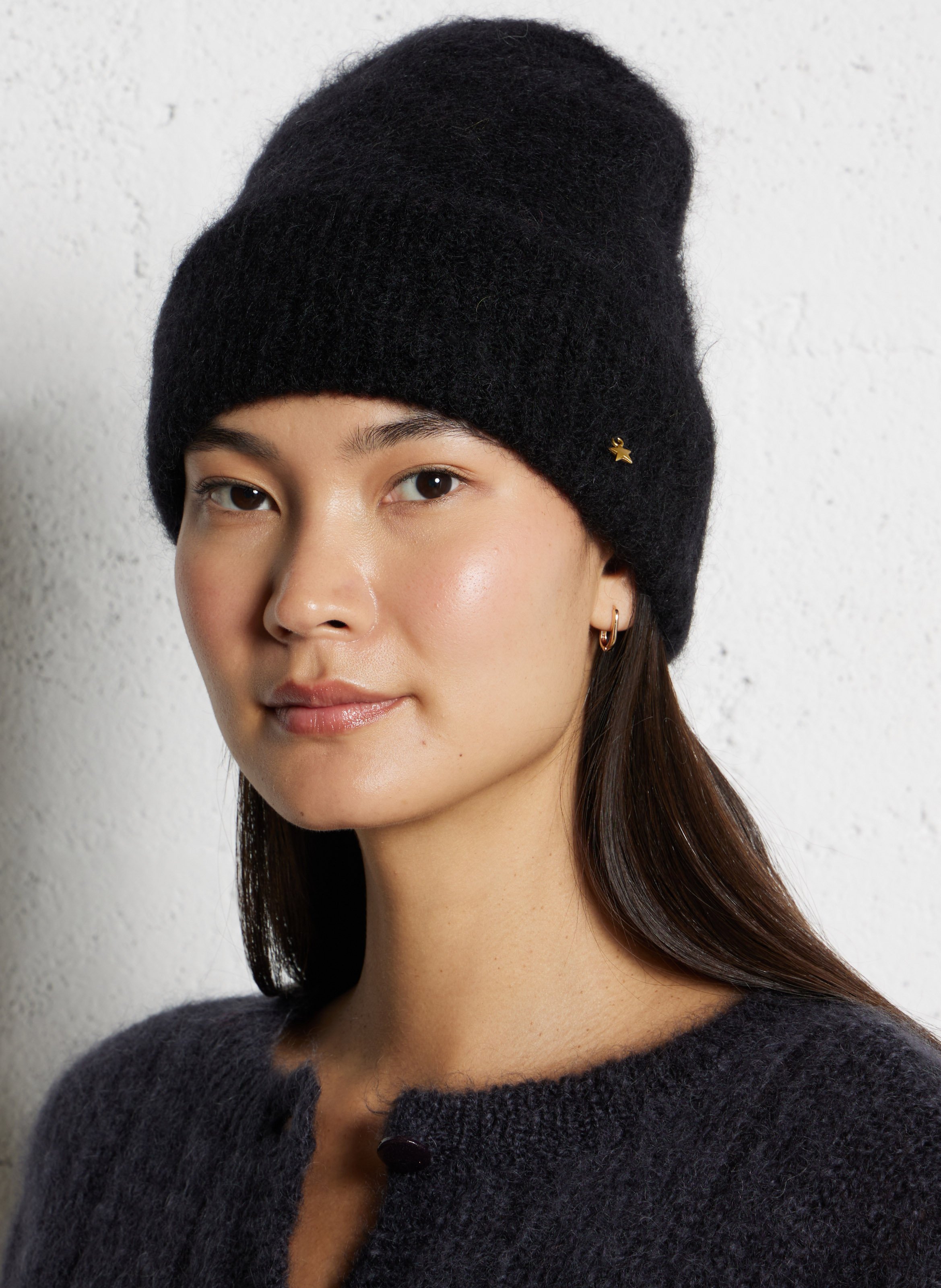 Screen-printed wool-blend hat DES PETITS HAUTS