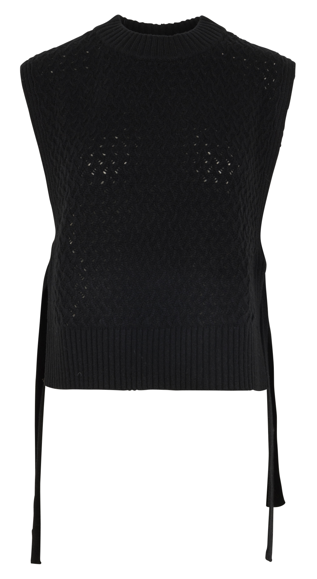 Round-neck wool sweater PETITE MENDIGOTE Black