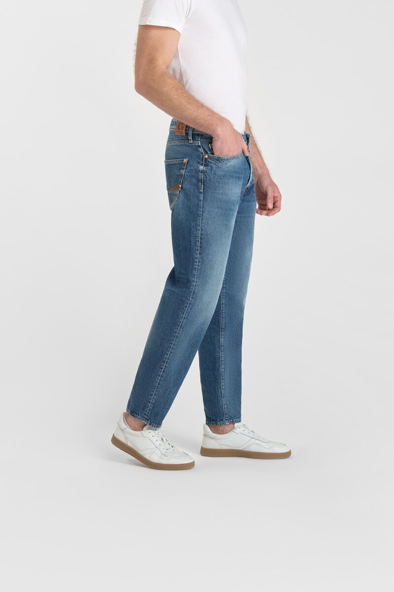 Loose, wide-leg jeans, length 34 LE TEMPS DES CERISES Blue