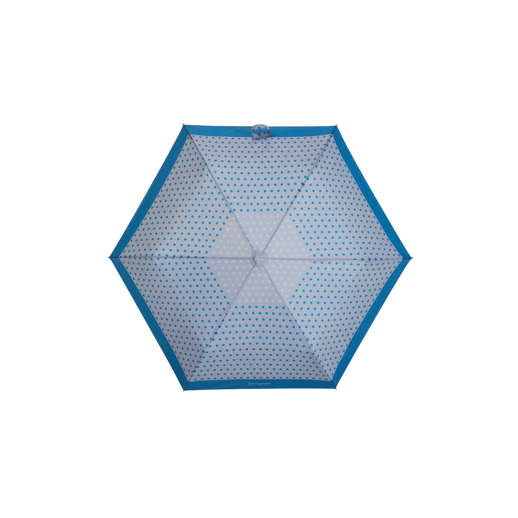 Alu Drop S Mini Umbrella Size S SAMSONITE Blue