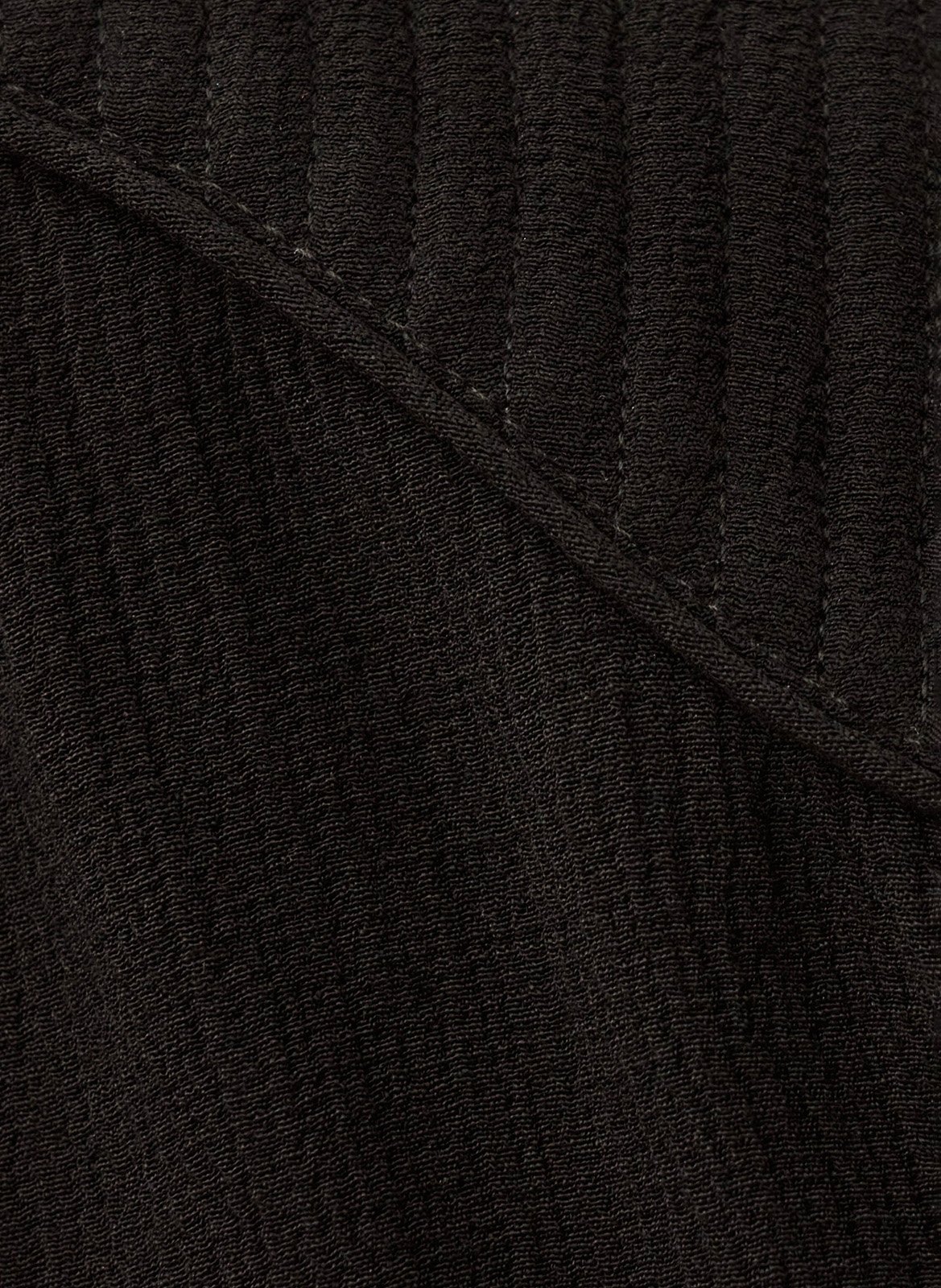 Robe courte col V BA&SH Noir