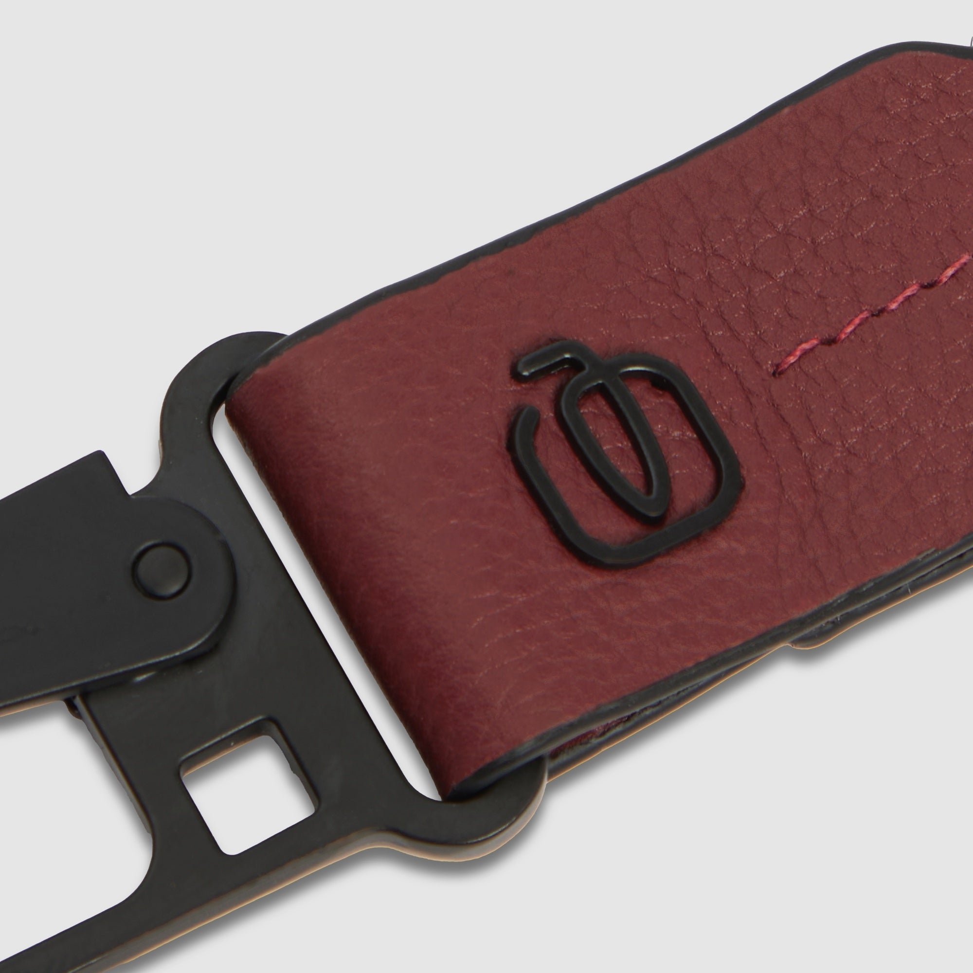 Asia leather keyring PIQUADRO Red