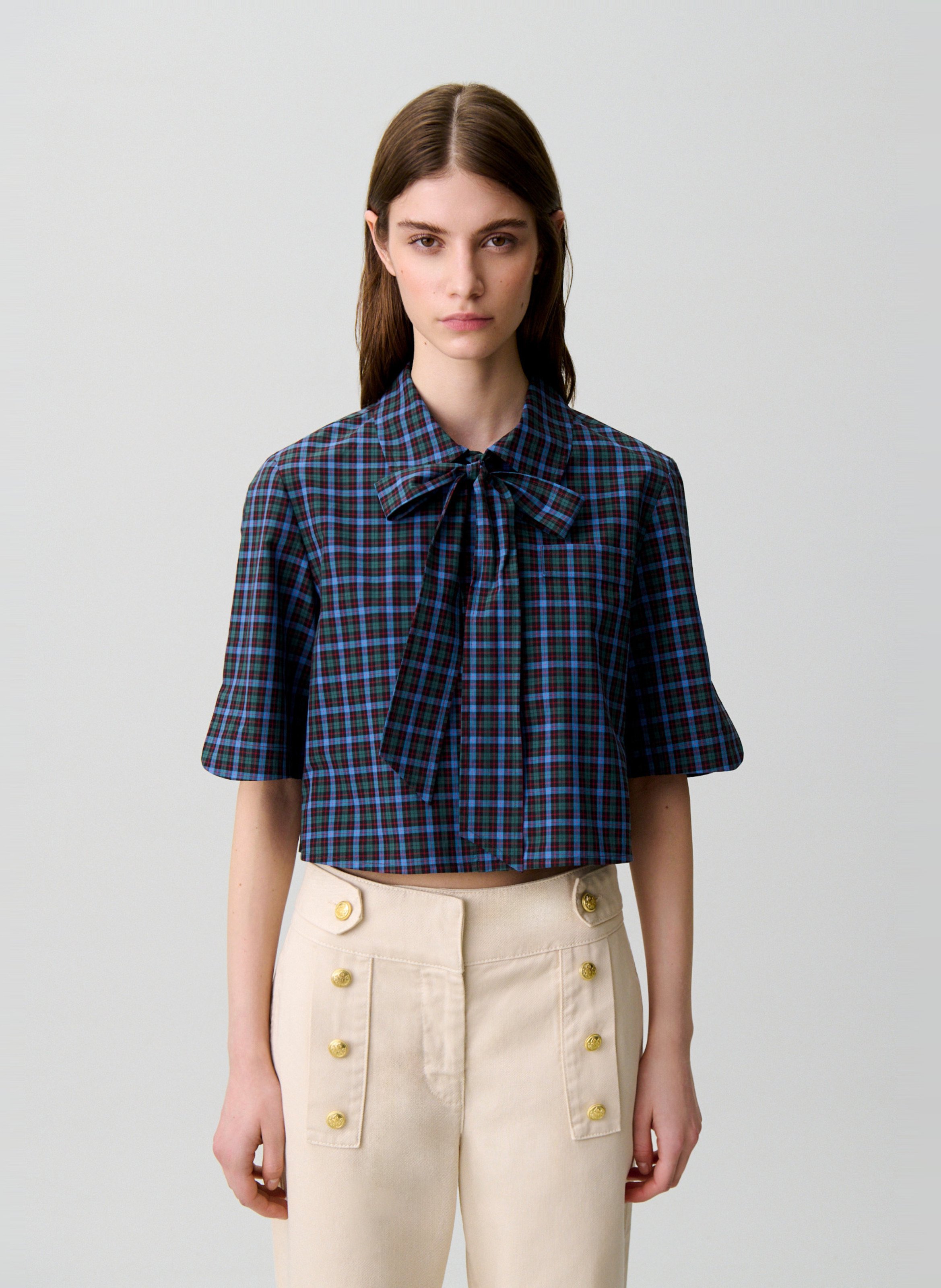 Chemise ample en coton CLAUDIE PIERLOT Multicolore