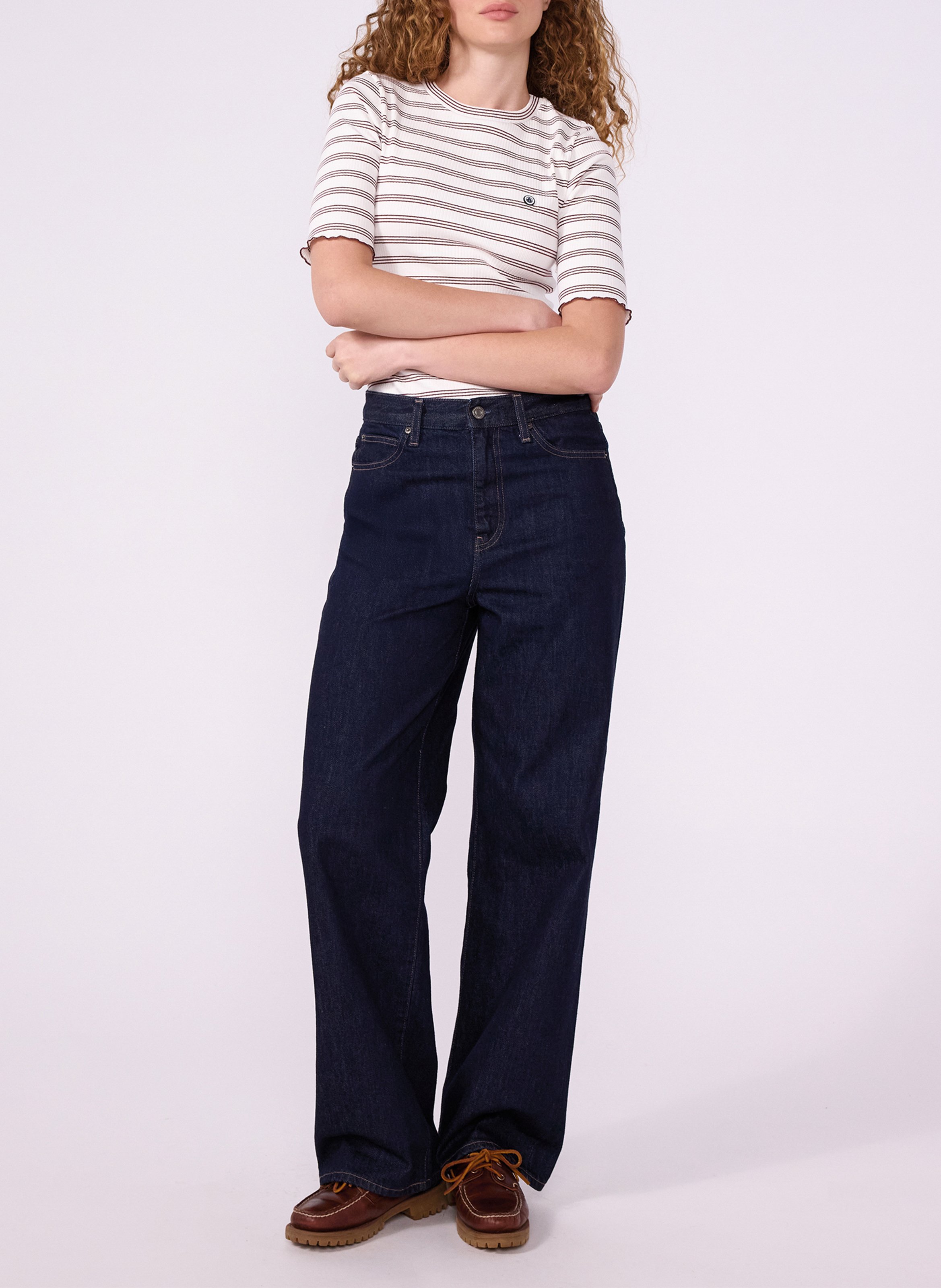 Tee-shirt manches courtes rayé PETIT BATEAU Multicolore