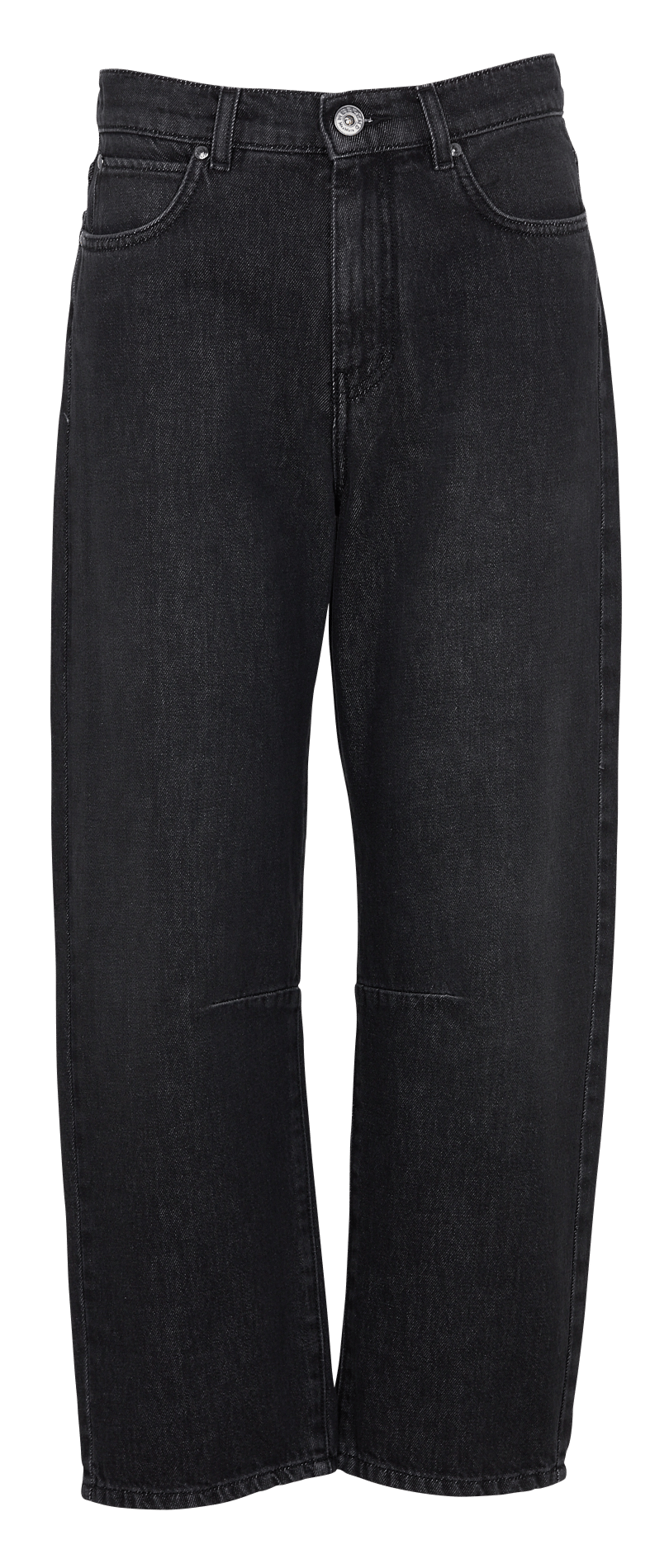 Straight-leg cotton jeans MAX MARA WEEK END Black