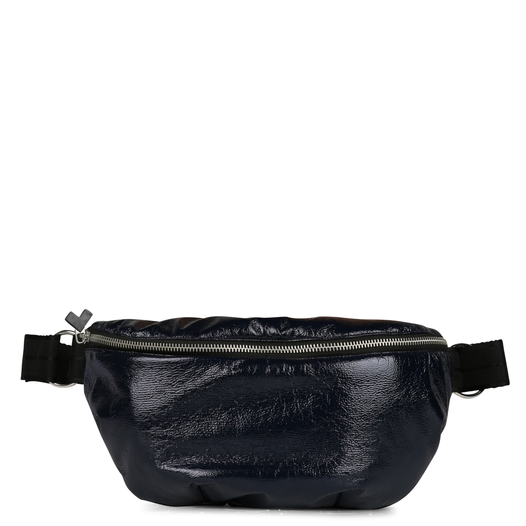 Faux leather fanny pack BELLEROSE Blue