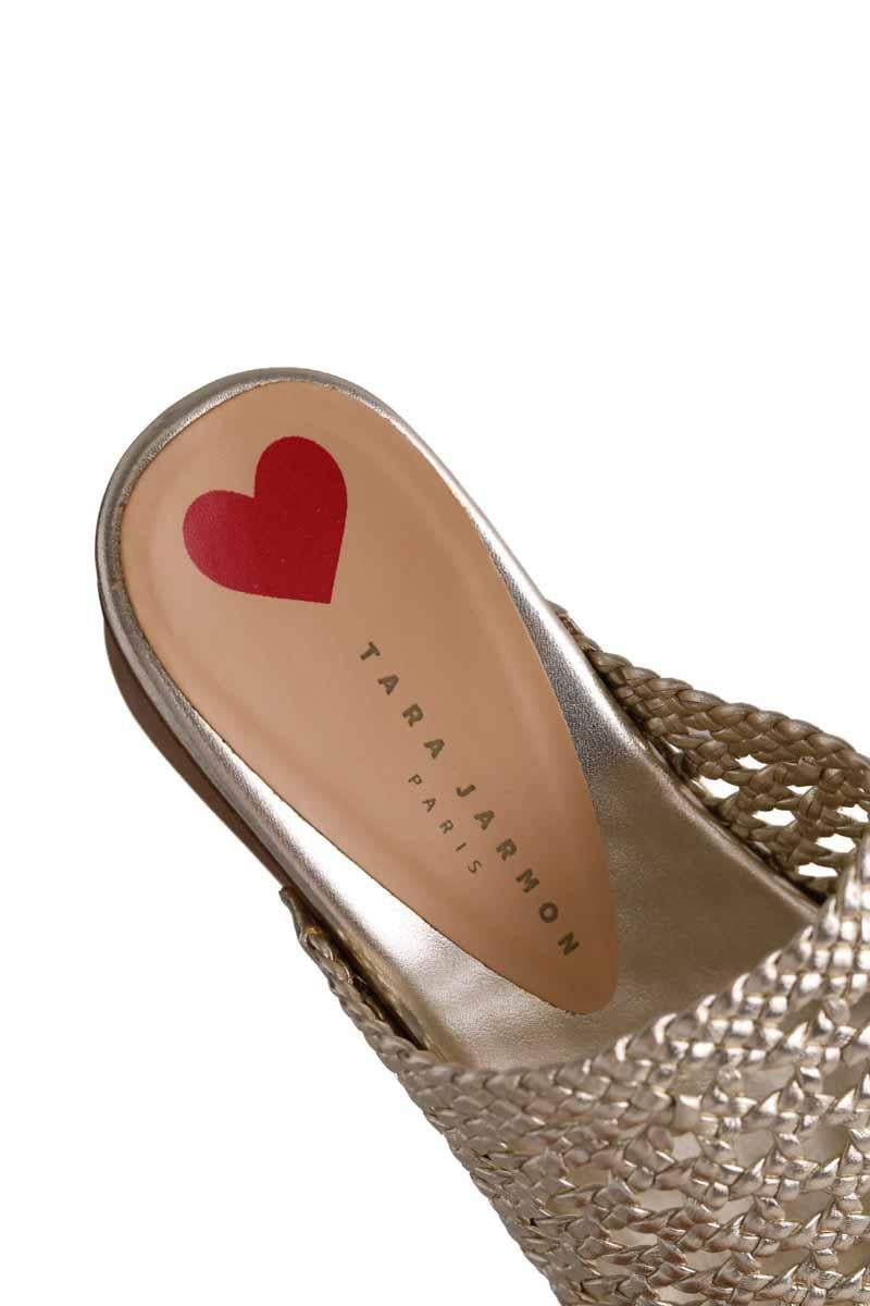 Clogs TARA JARMON - Seconde Main Golden