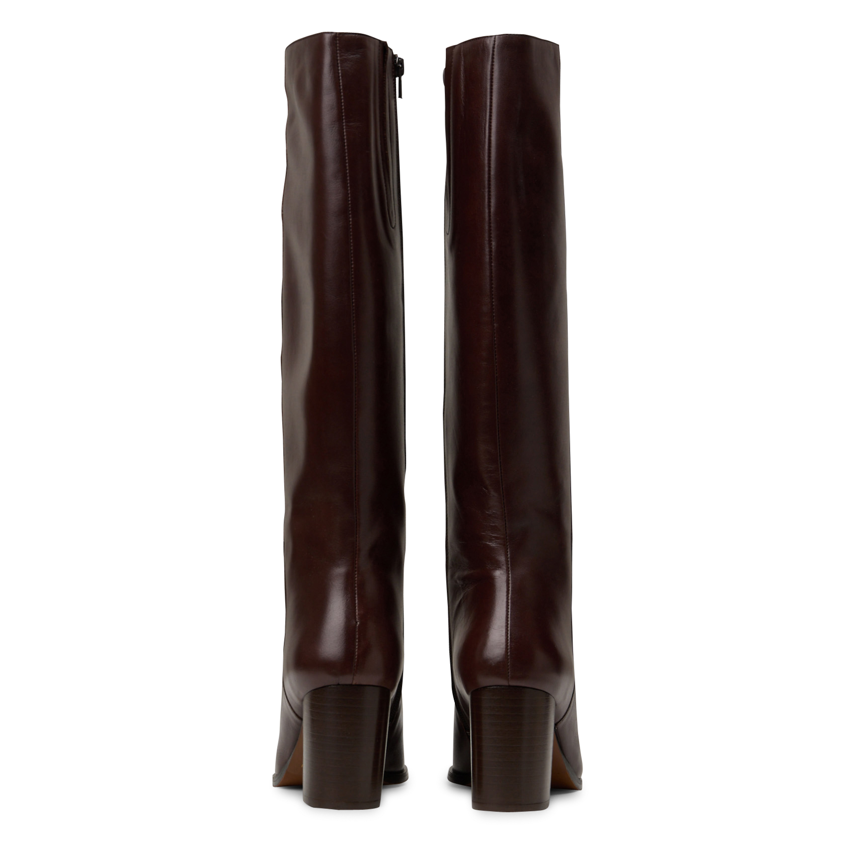 Bottes zippées en cuir | Marron MELLOW YELLOW Femme
