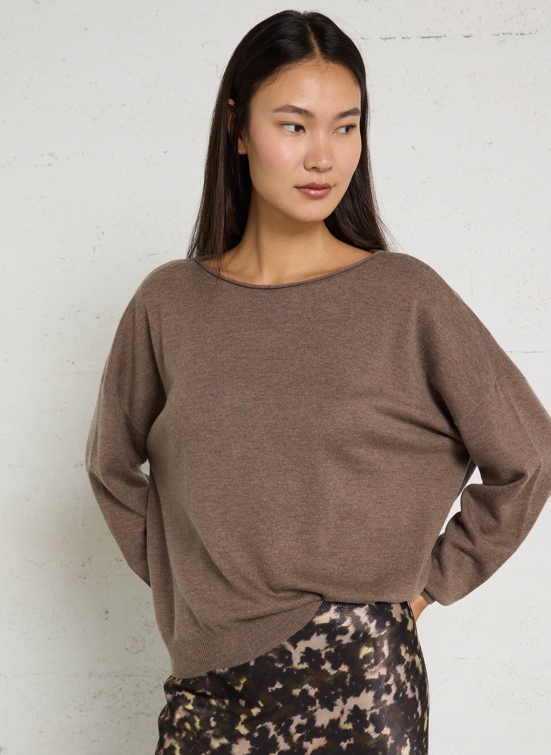 Oversized, wollen trui DES PETITS HAUTS