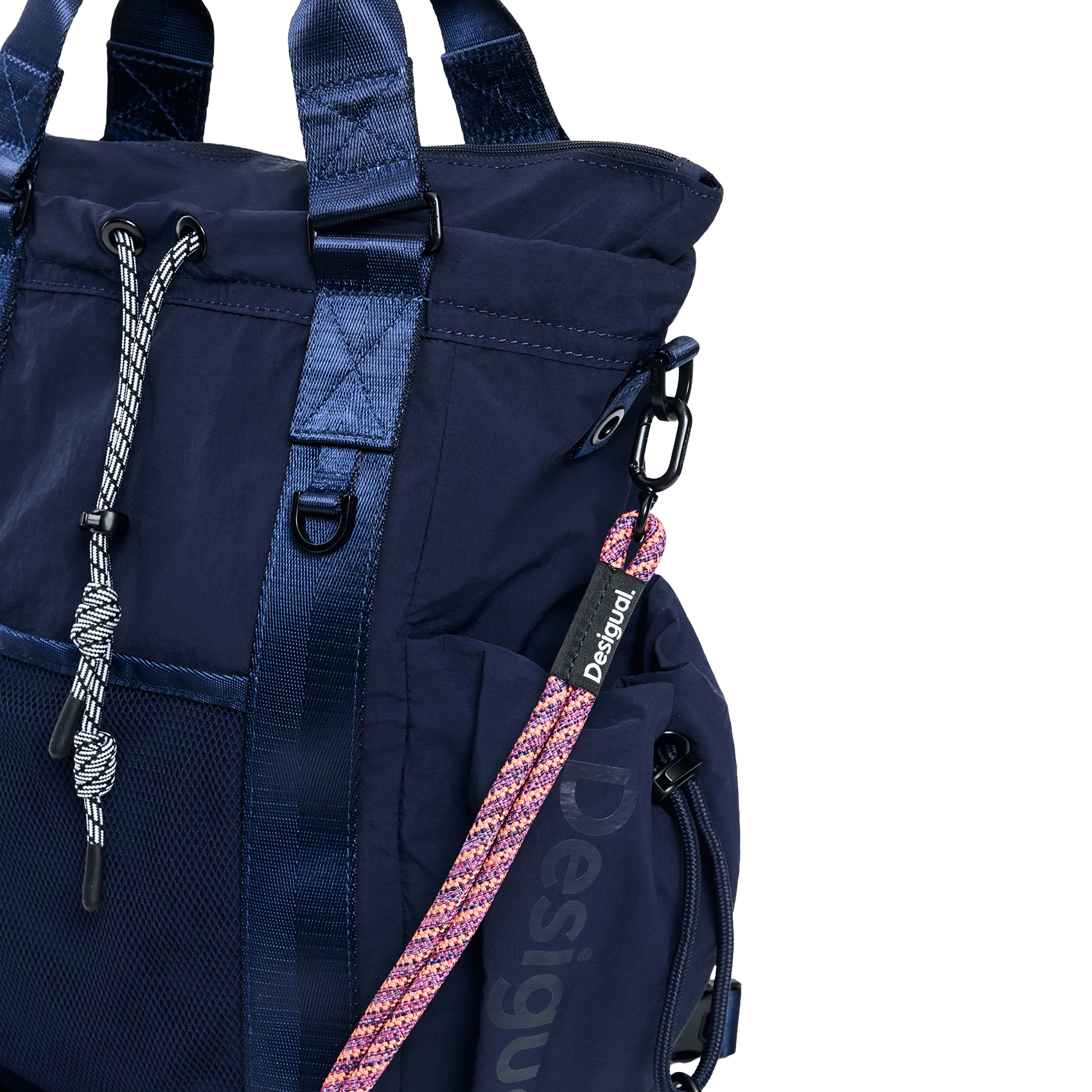 Uni Zip-Rucksack DESIGUAL Blau
