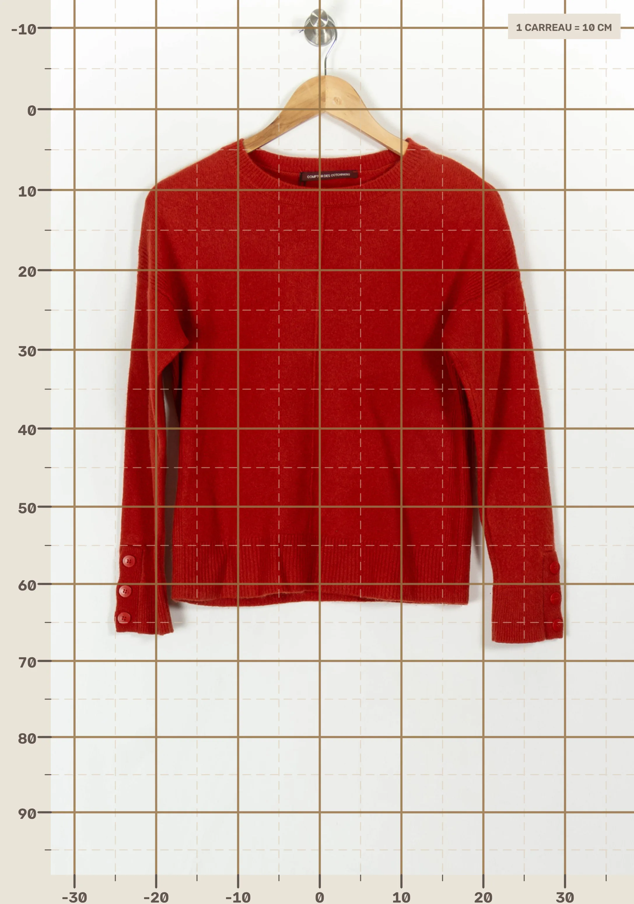 Knitwear COMPTOIR DES COTONNIERS - Seconde main Red