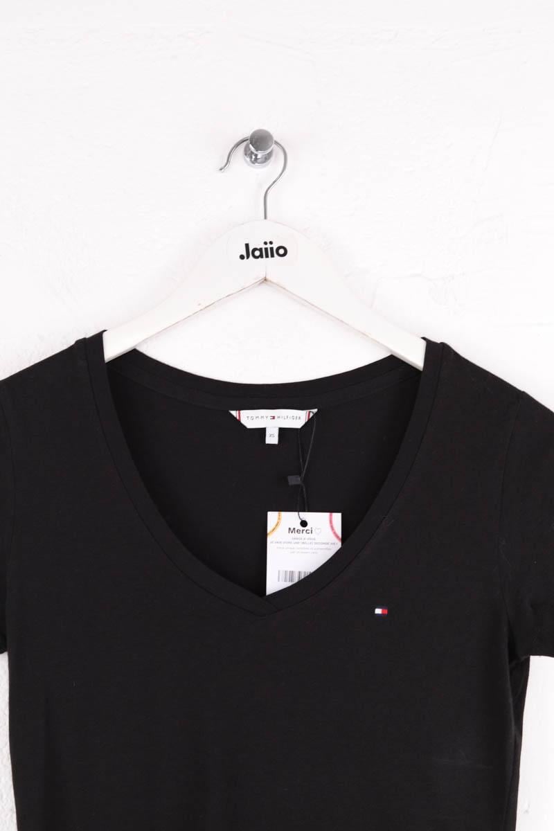 T-shirt TOMMY HILFIGER - SECONDE MAIN Noir
