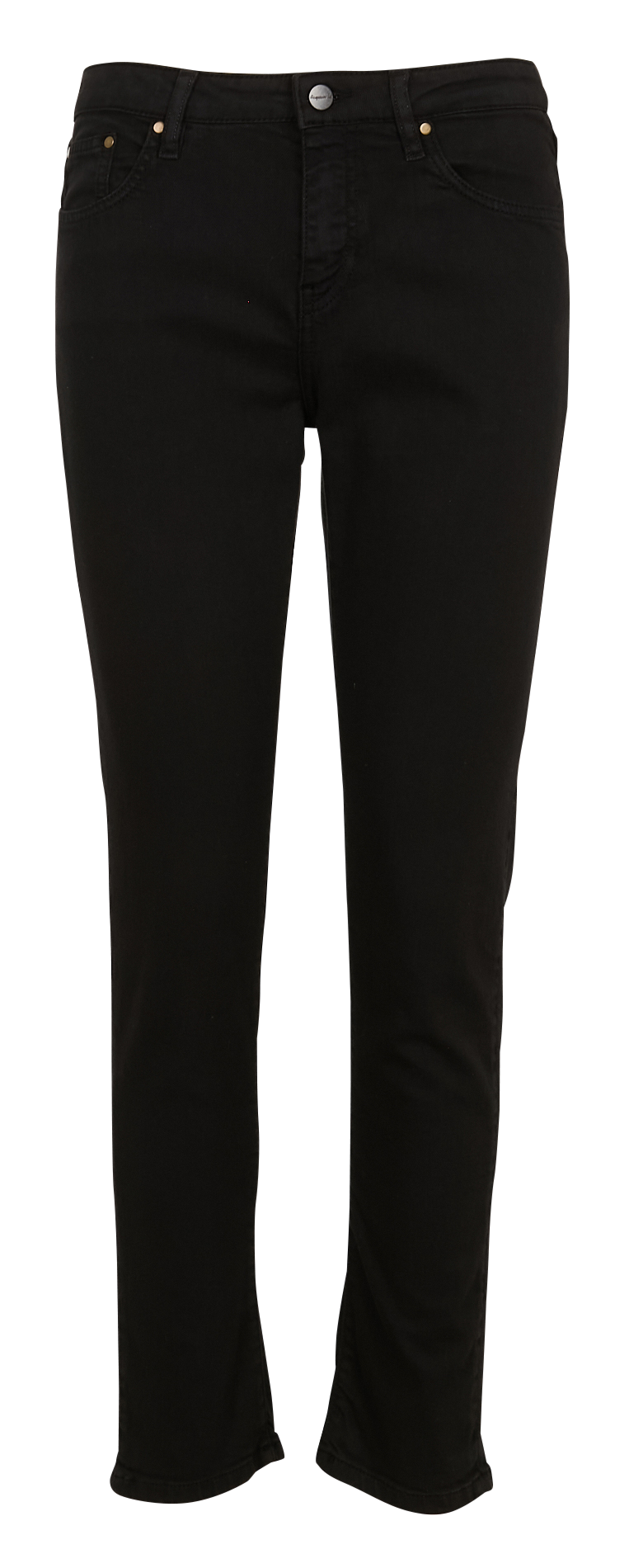 Slim-fit jeans | katoenblend ACQUAVERDE Zwart