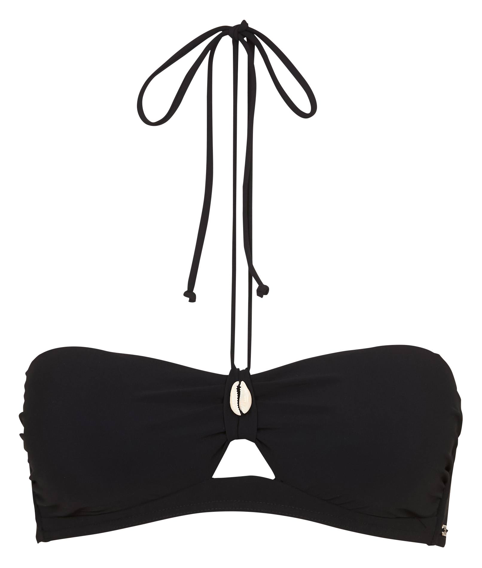 Bandeau bikini top BANANA MOON Black