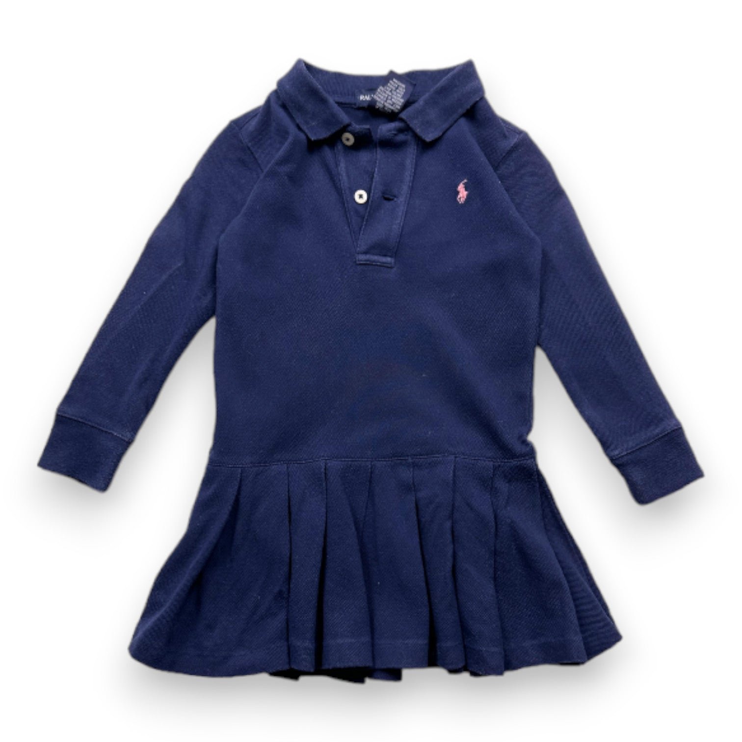 Blue Baby Dress - 24 months POLO RALPH LAUREN - Seconde Main Blue