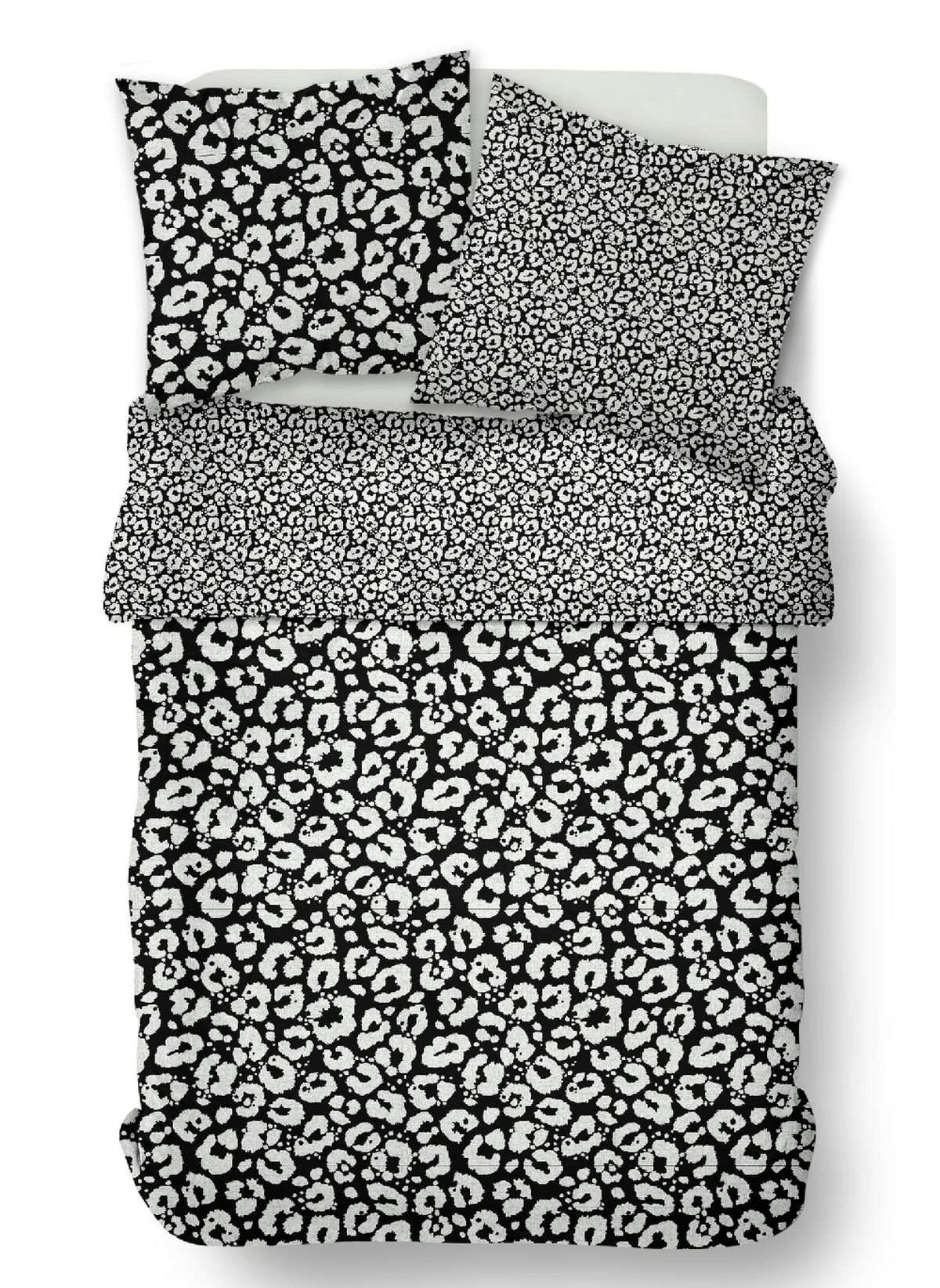 Cotton bedding set TODAY LINGE DE MAISON Black