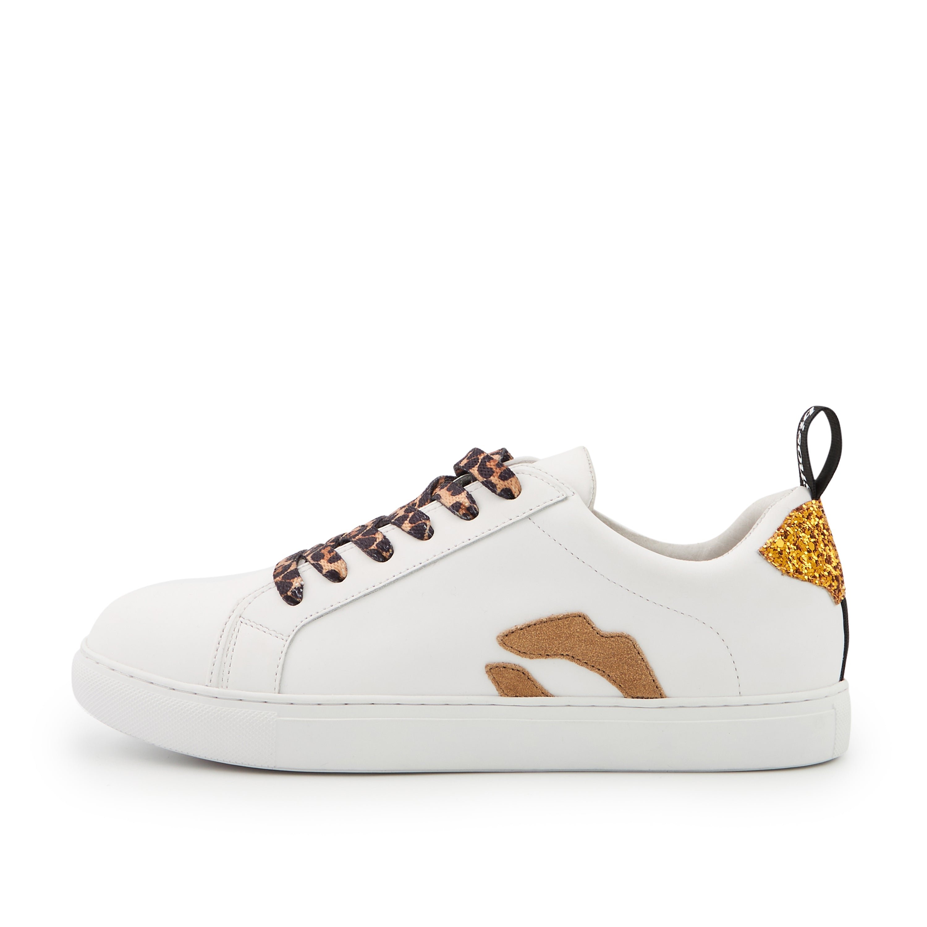 Leather sneakers BONS BAISERS PARIS White
