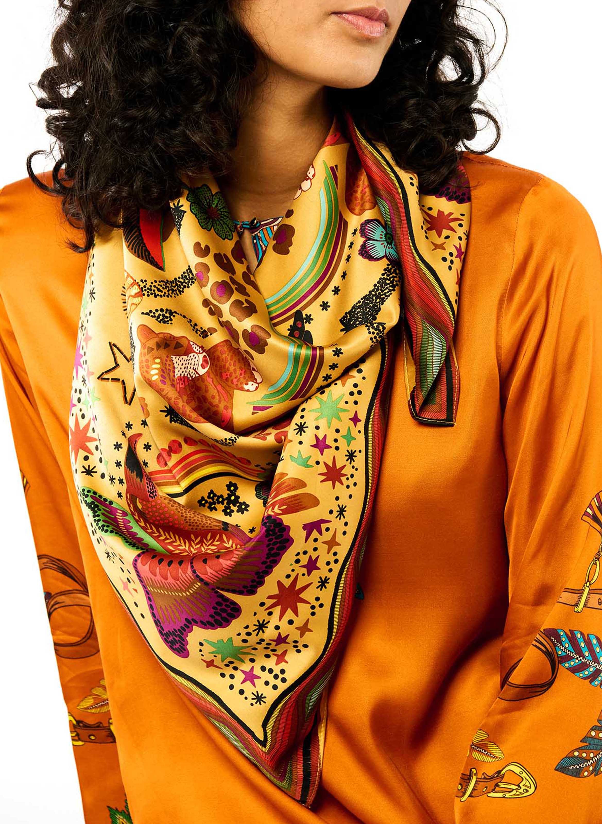 Foulard imprimé  WILD