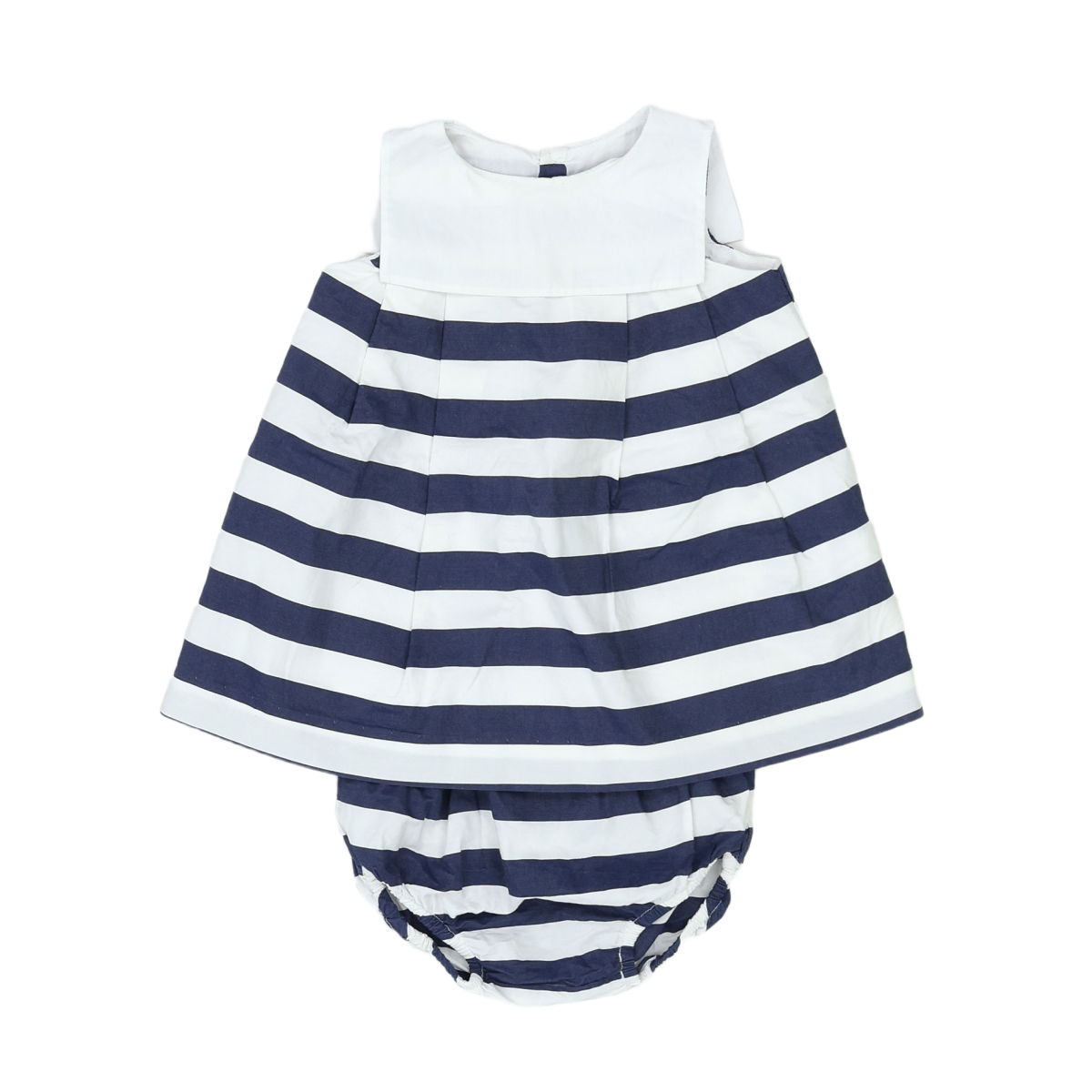 Blue baby dress - 6 months JACADI - Seconde Main Blue