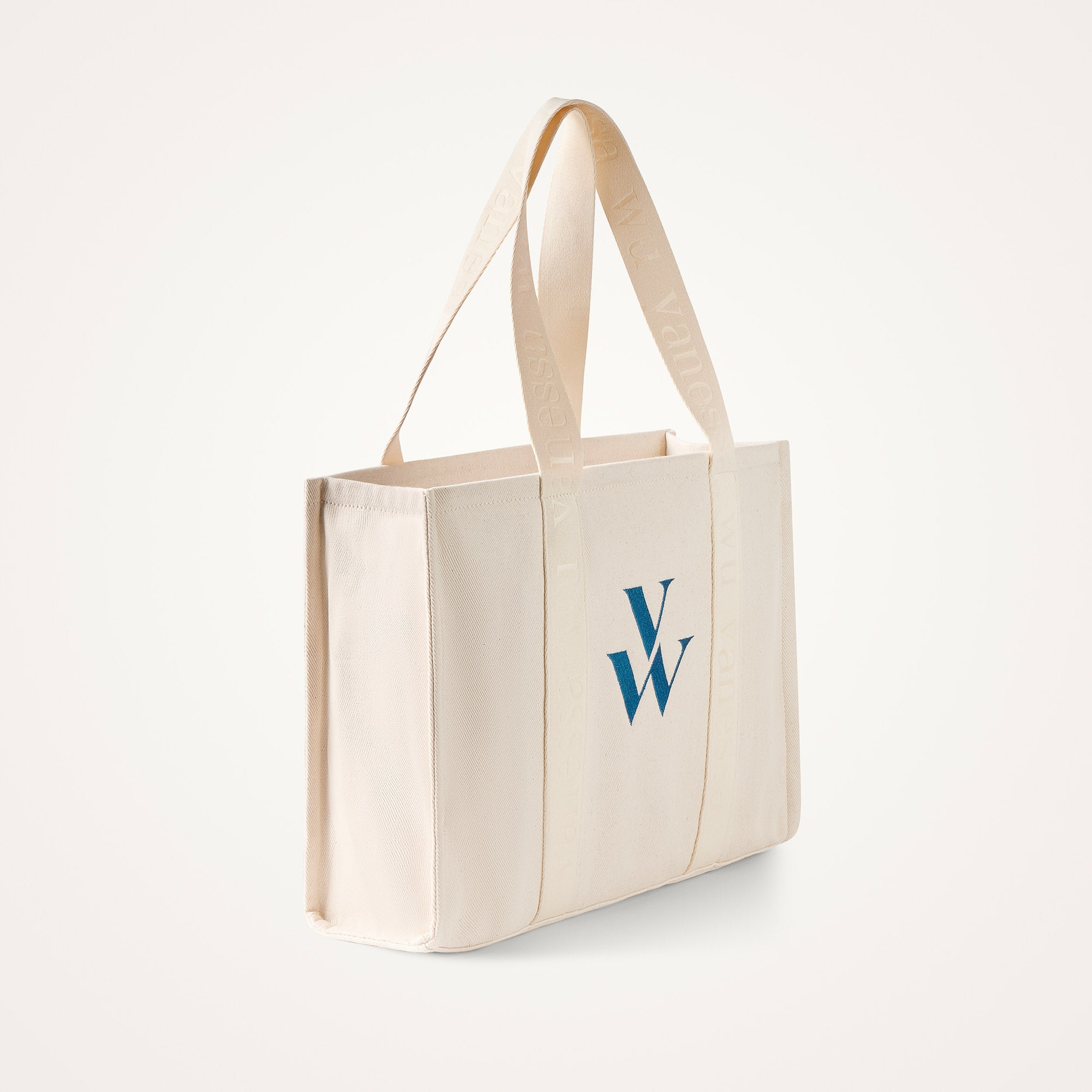 Canvas tote bag VANESSA WU Beige