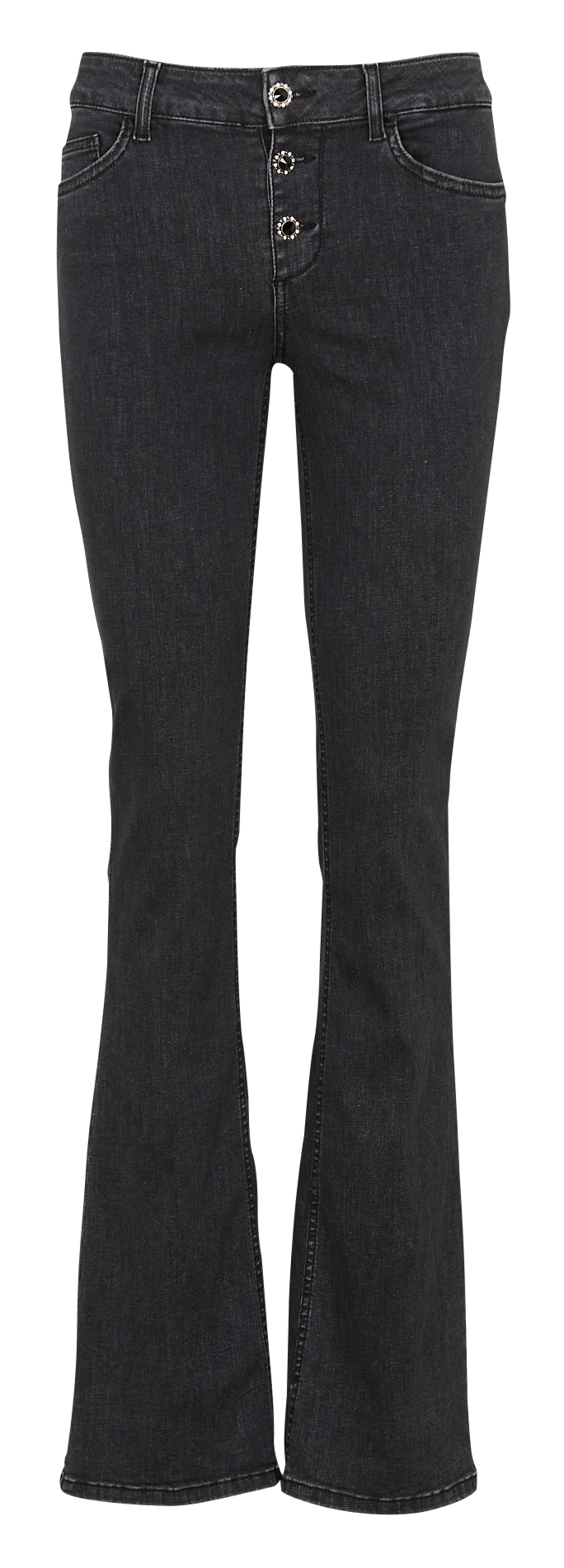 Bootcut Jeans aus Baumwoll-Mix LIU JO Grau