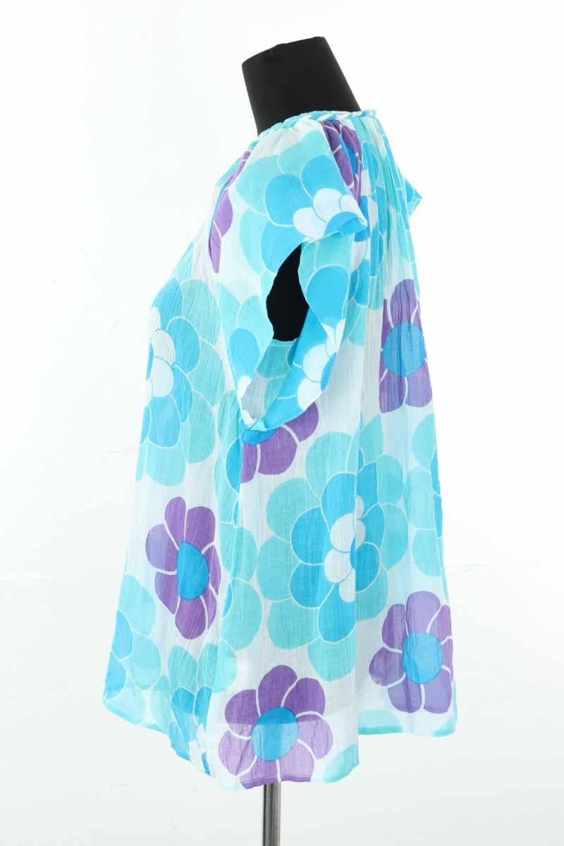 Cotton blouse ANTIK BATIK - Seconde Main Blue