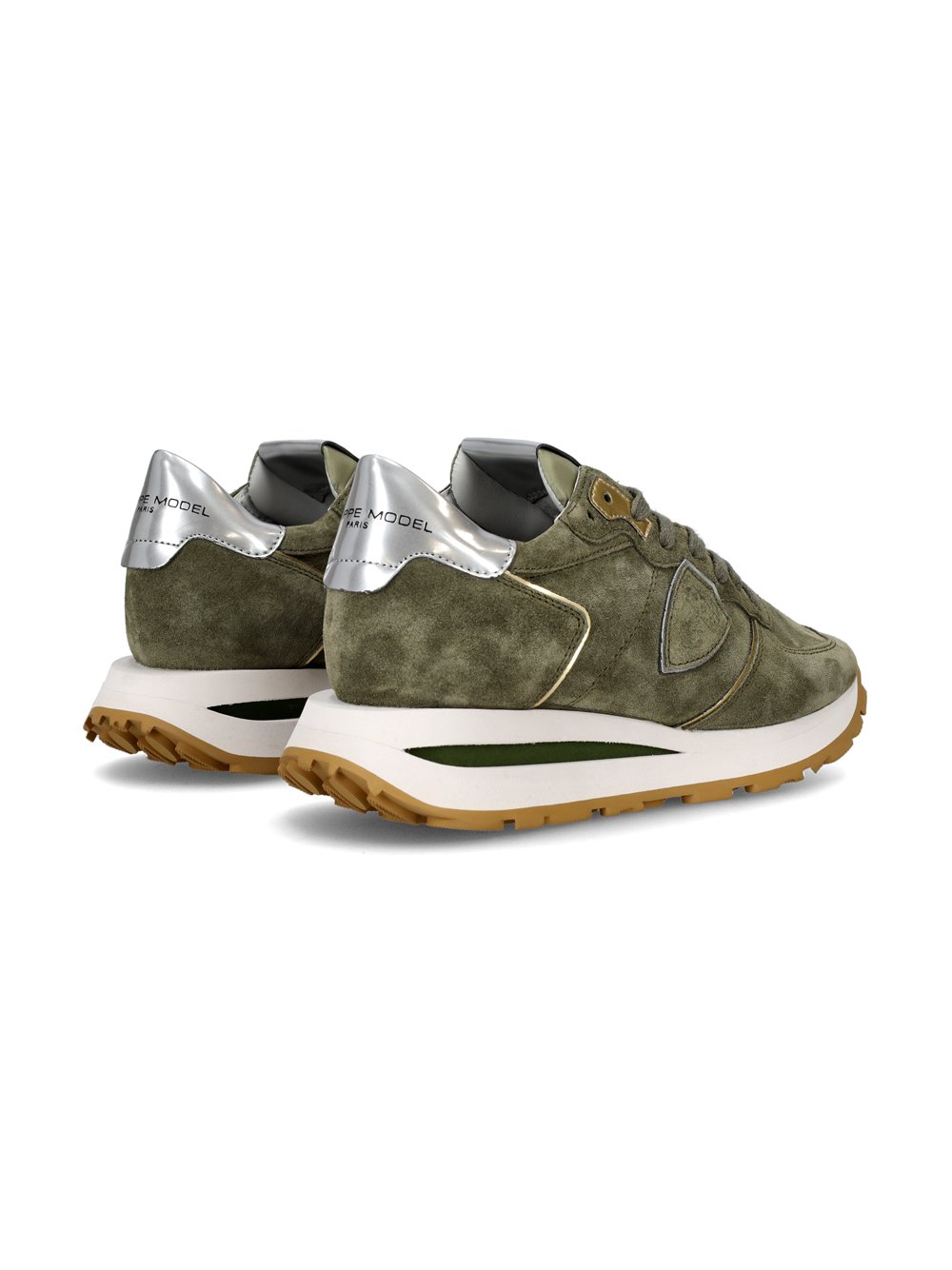 Tropez High Running Sneakers PHILIPPE MODEL Green