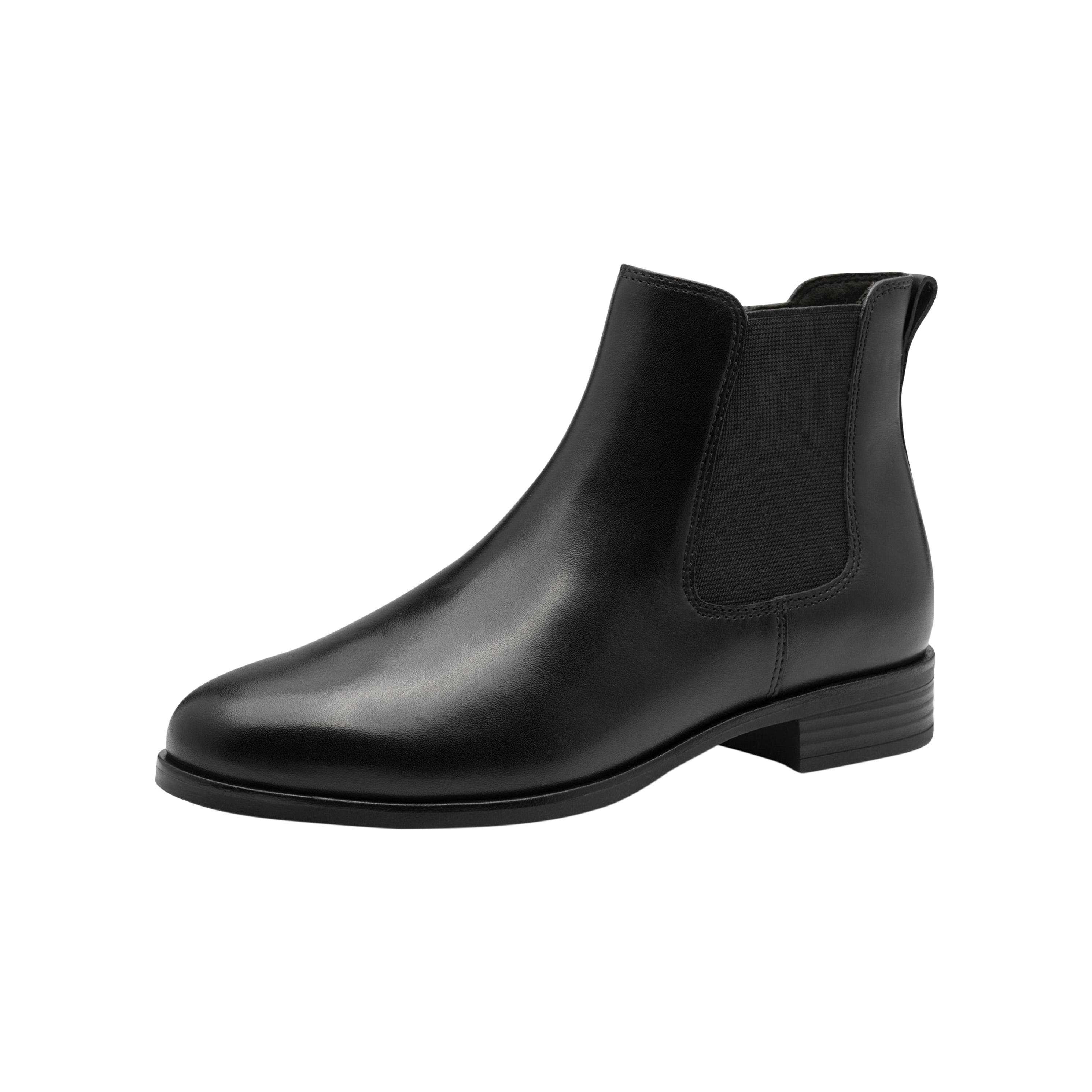 Leather ankle boots Black
