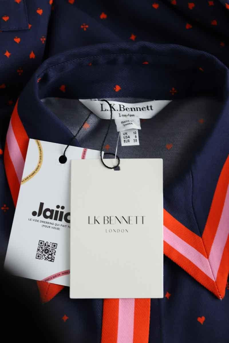 Blouse LK BENNETT - Seconde Main Blue